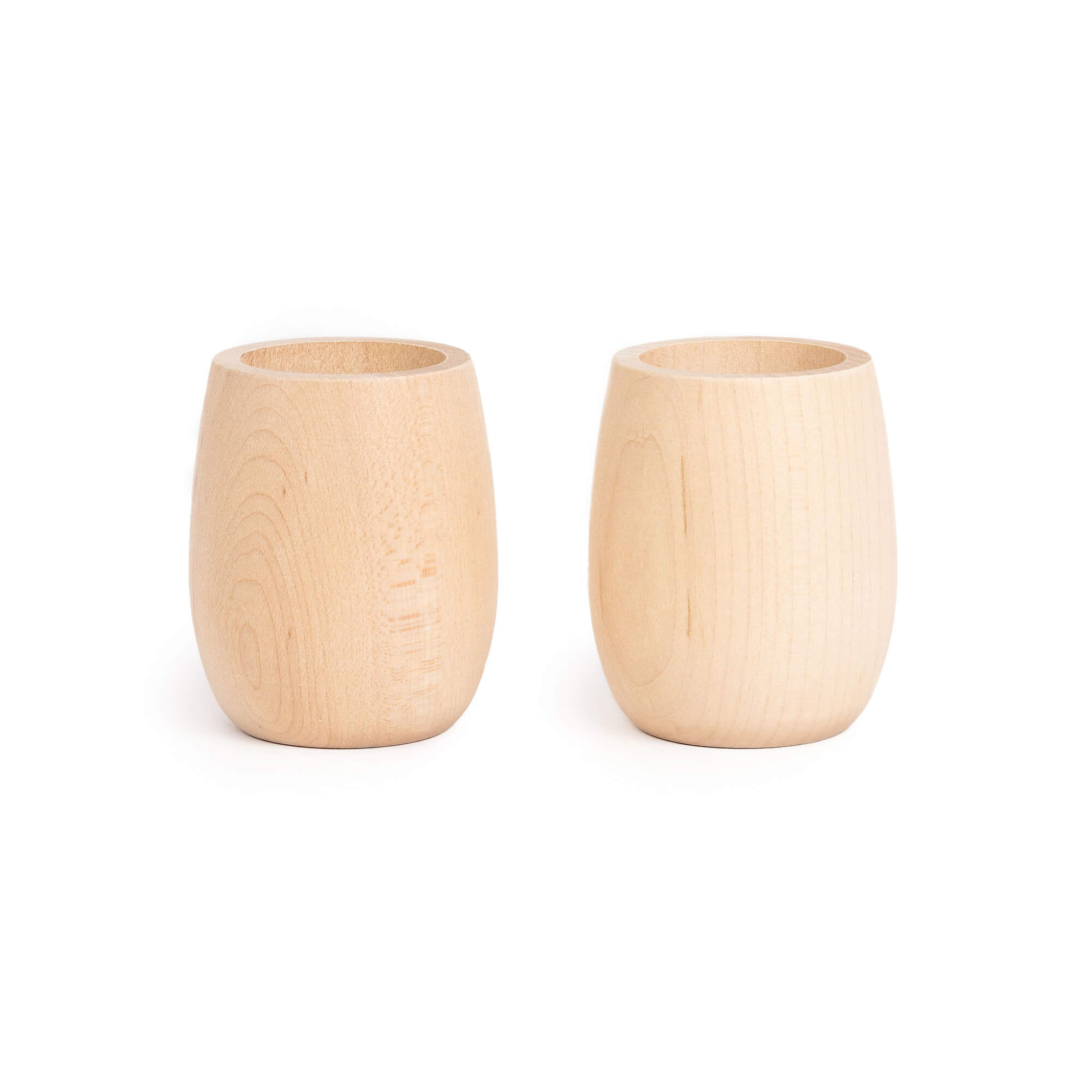 Wood Play Cups, Set of 2 Play Food Milton & Goose   