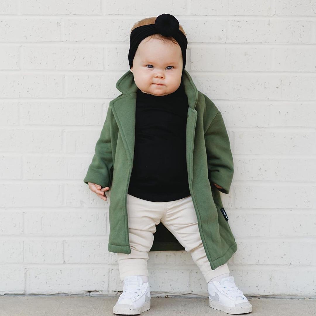 Black Classic Knot Headband