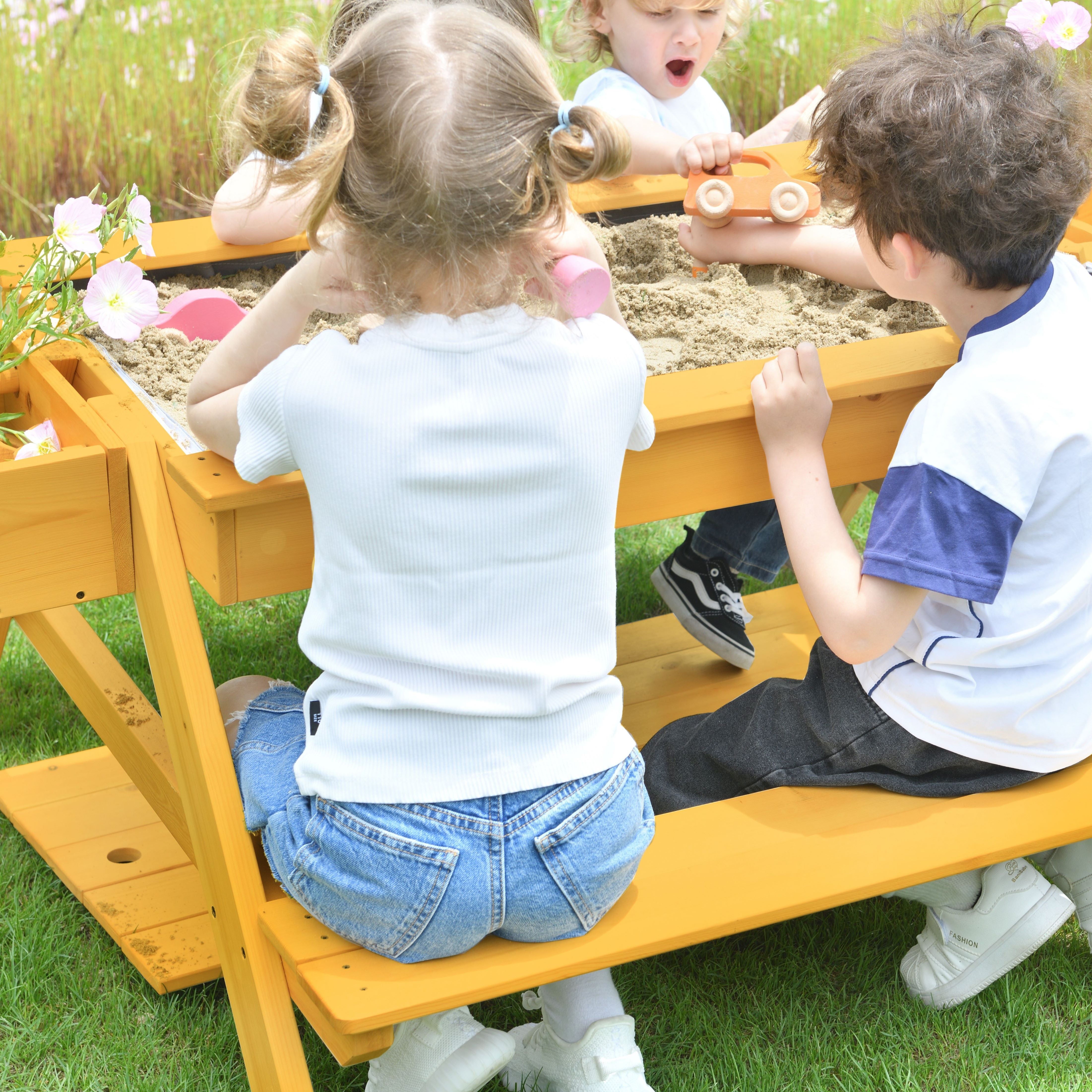 Mojave - Outdoor Picnic and Sand Table Playset Outdoor Avenlur.com   