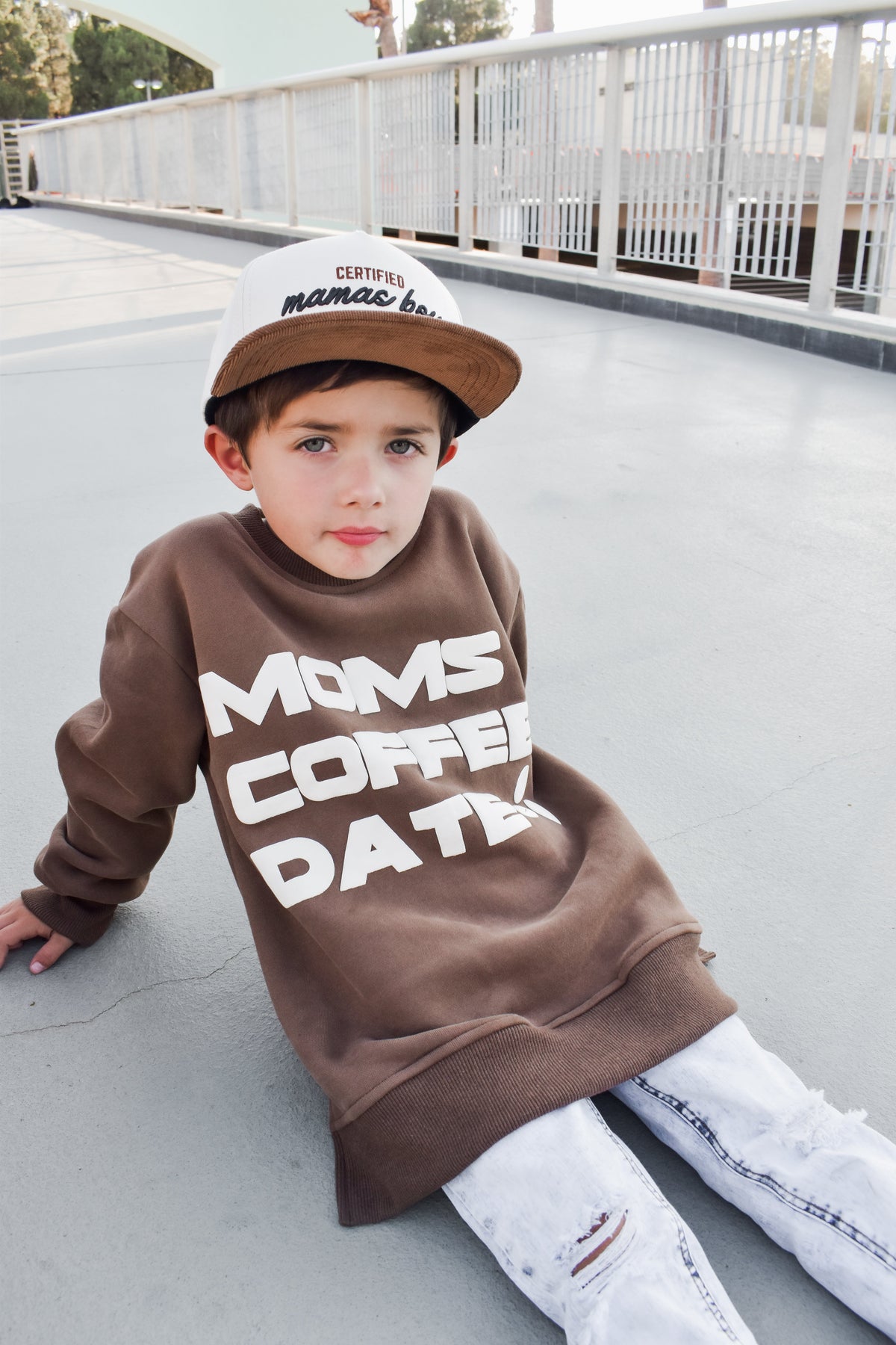 MOMS COFFEE DATE CREWNECK