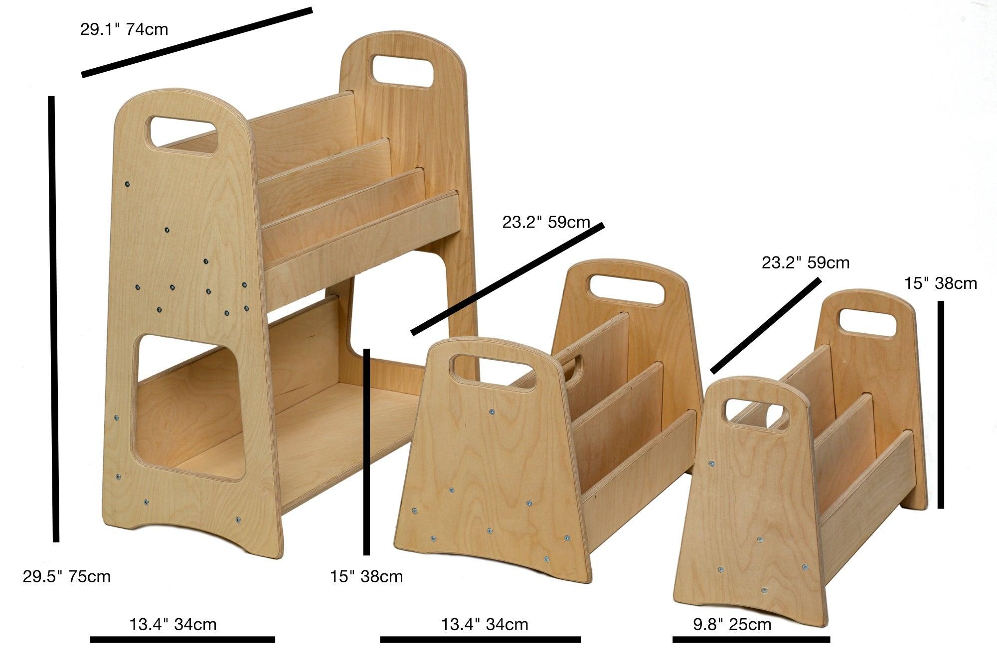 Montessori Bookshelf / Medium Size