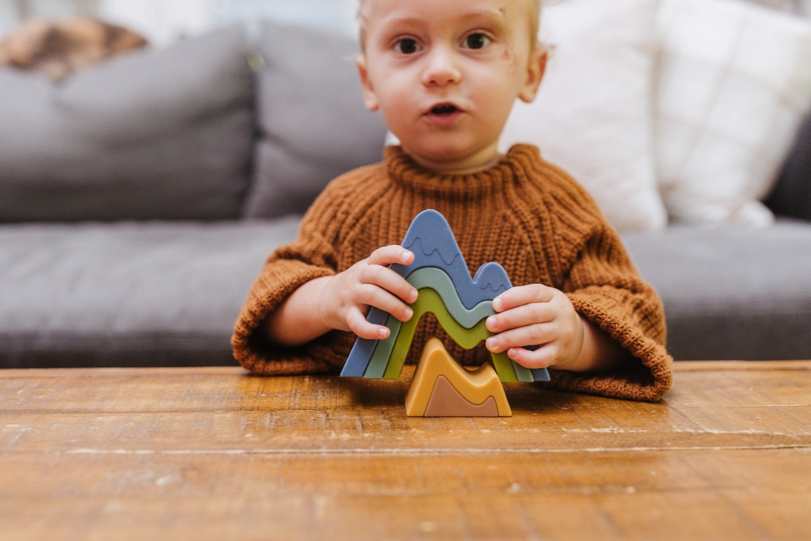 Mountain Stacker Wooden Toy Bannor Toys   