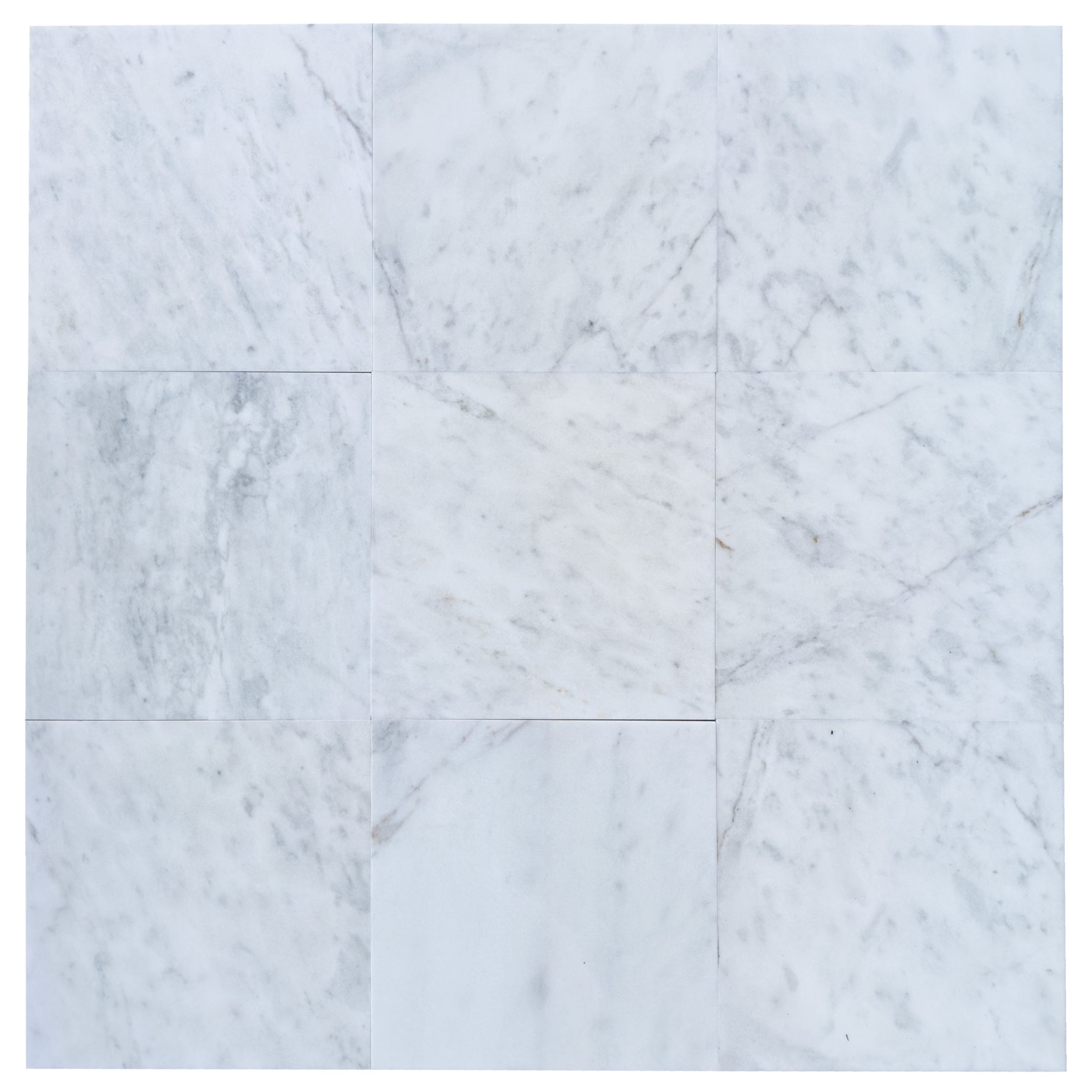 Mugla White Marble Tiles Polished Floor and Wall Tile - Belair Collection