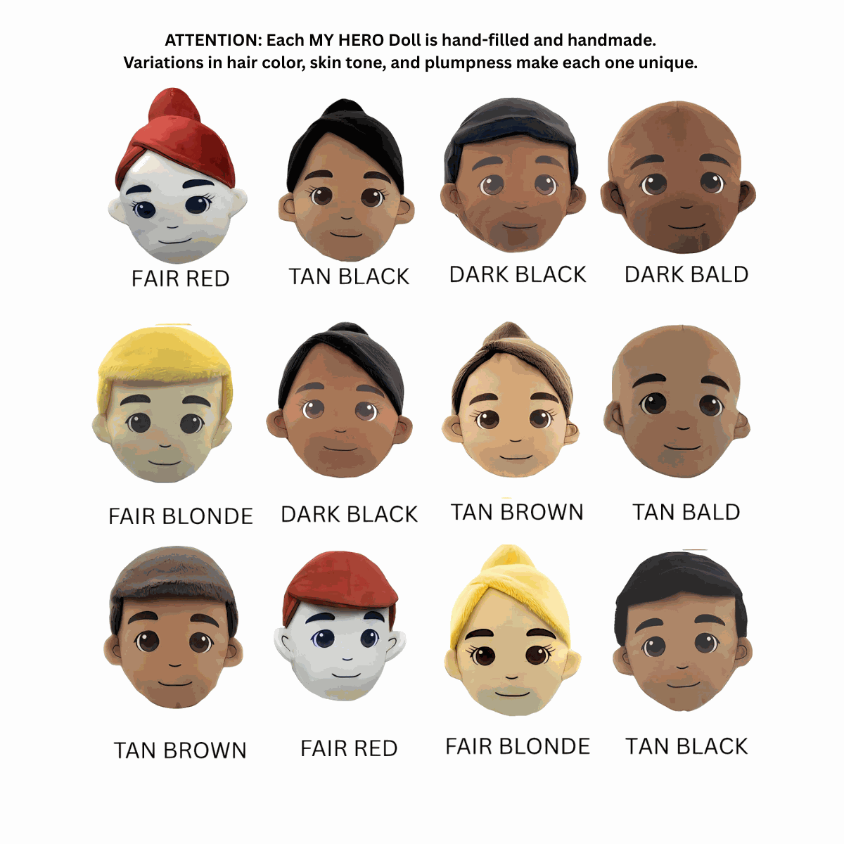 My Hero™ Custom Family Plush Doll | Recordable