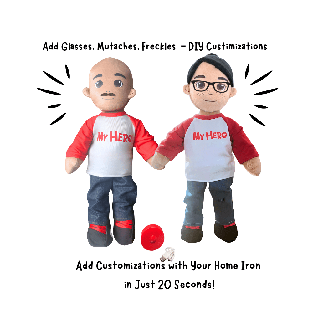 My Hero™ Custom Family Plush Doll | Recordable