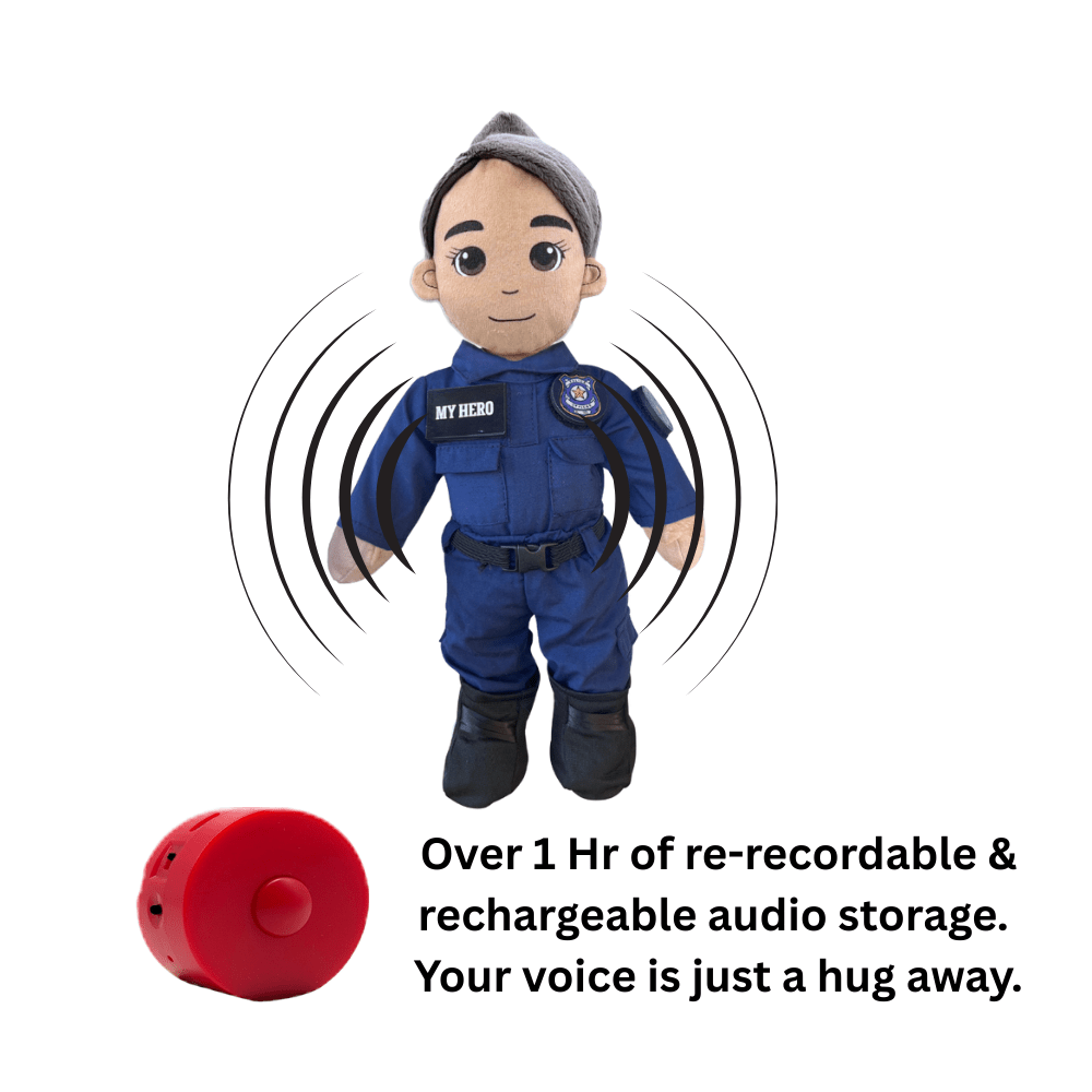 Police Doll | Police Officer Doll & Recordable Plush