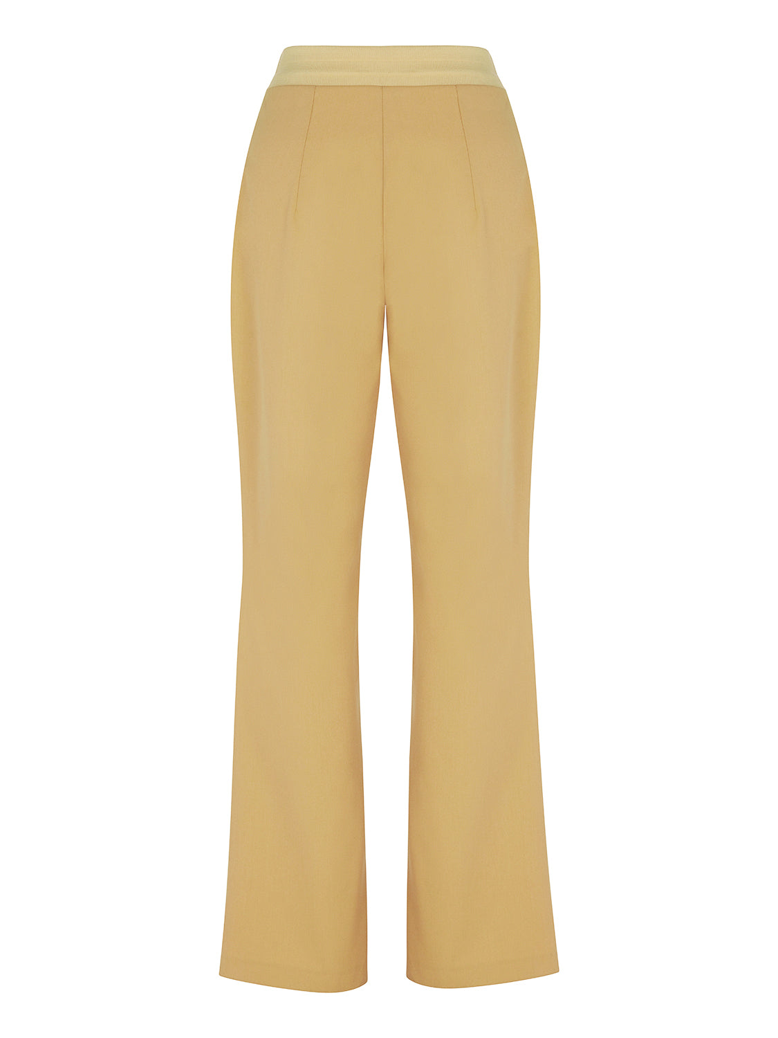 Ribbed Pants - Camel