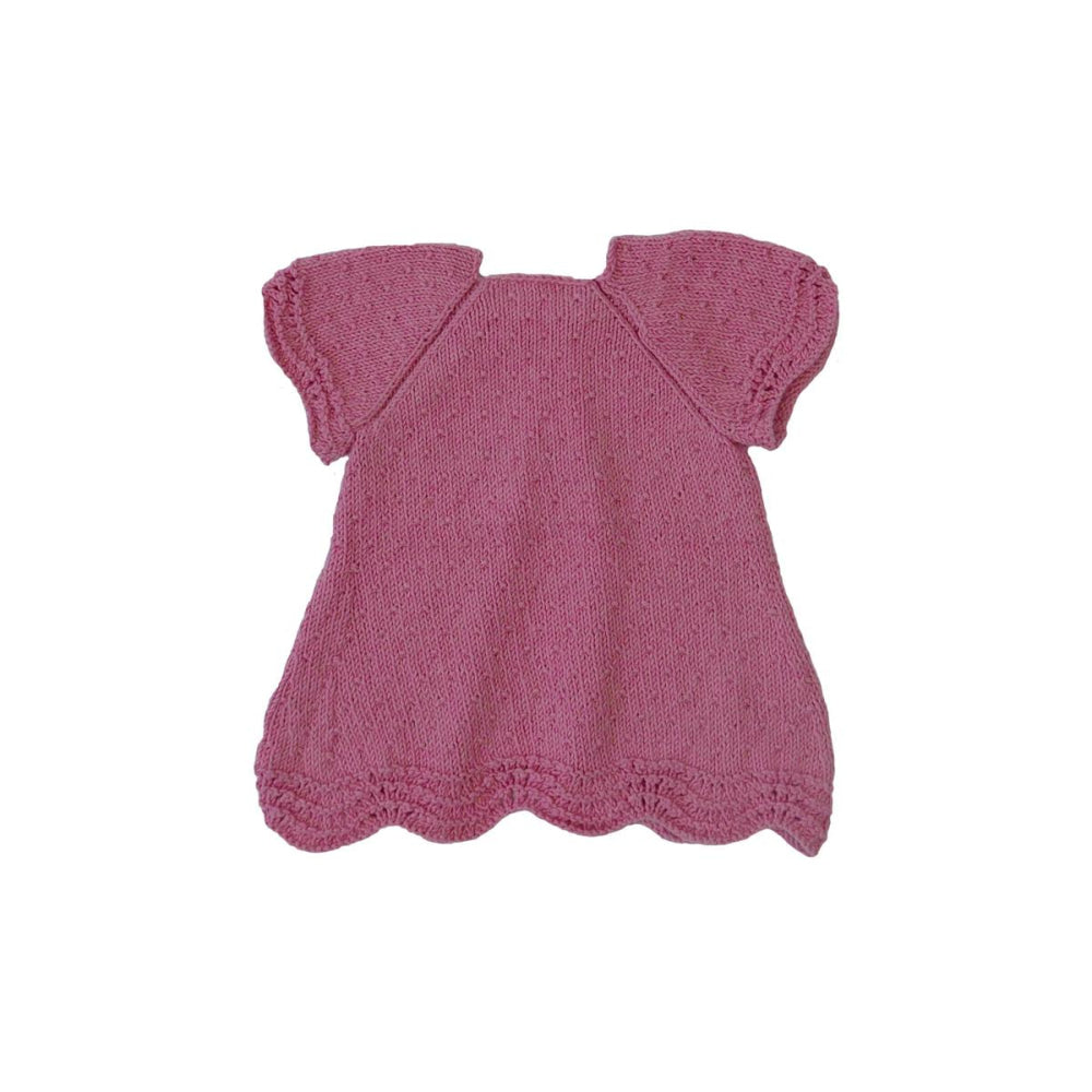 Noa  Cardigan (Hand-knitted) - Peach