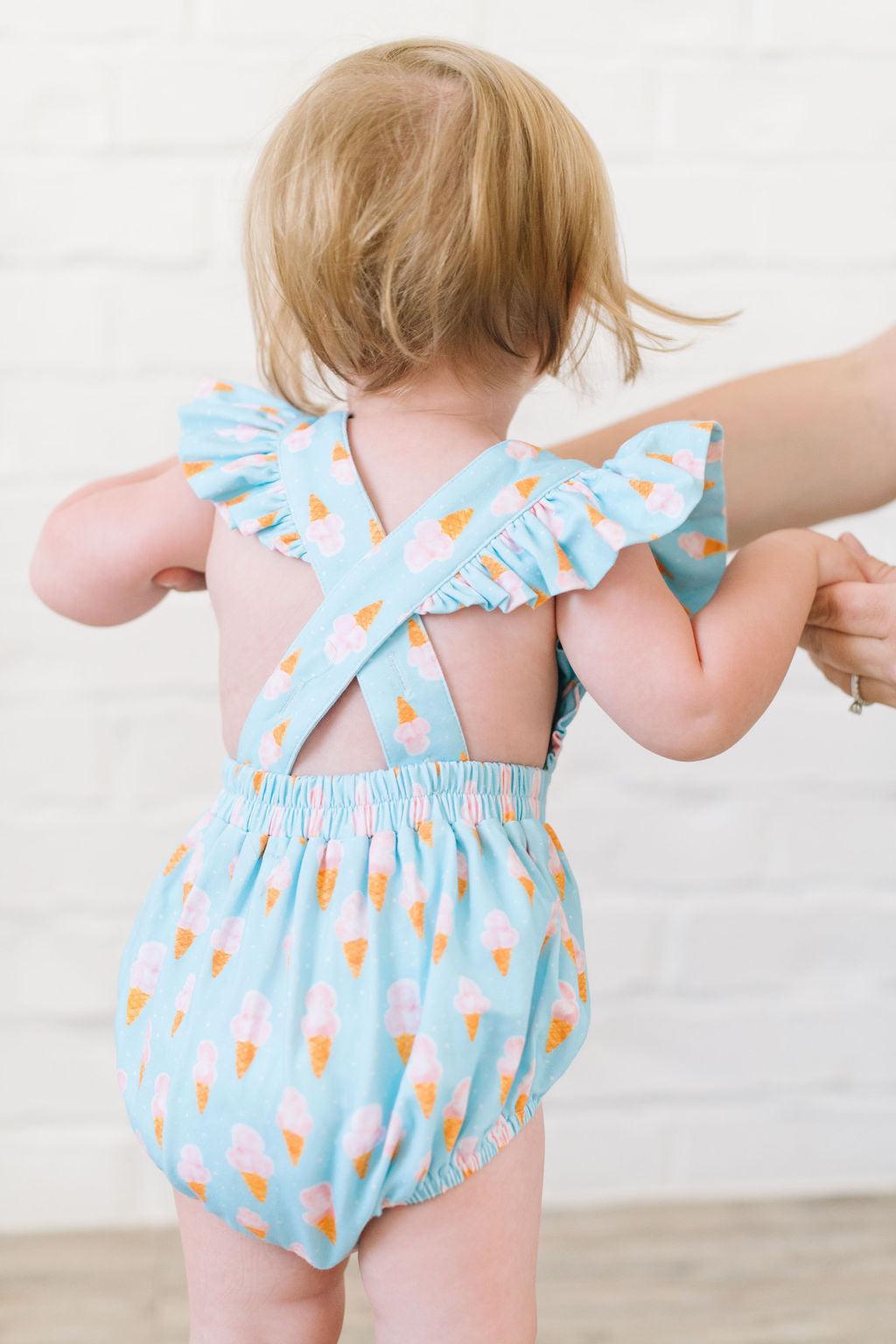 Emmy Romper - Ice Cream Dreams