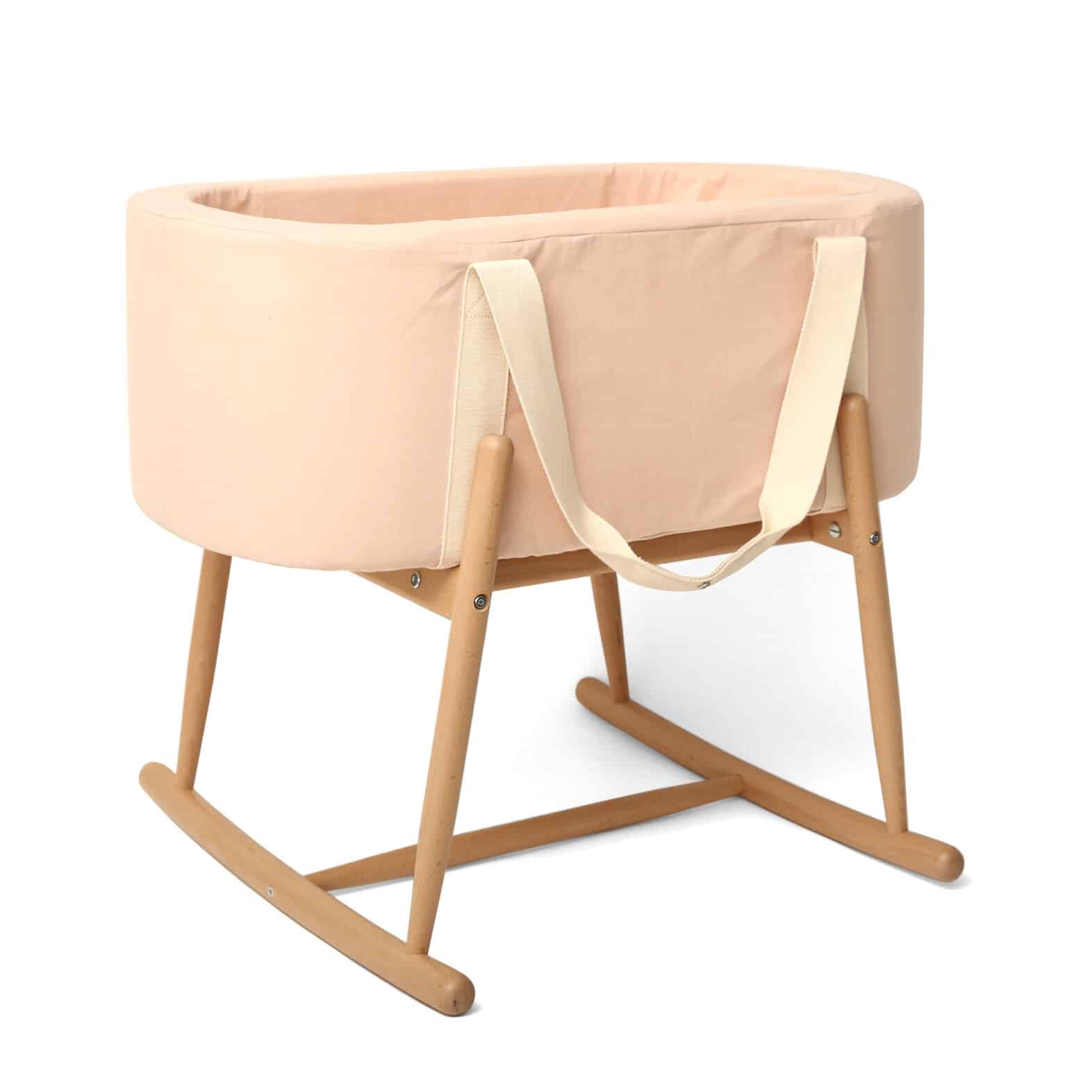 KUKO Moses Basket - Nude Baby Bed Charlie Crane   