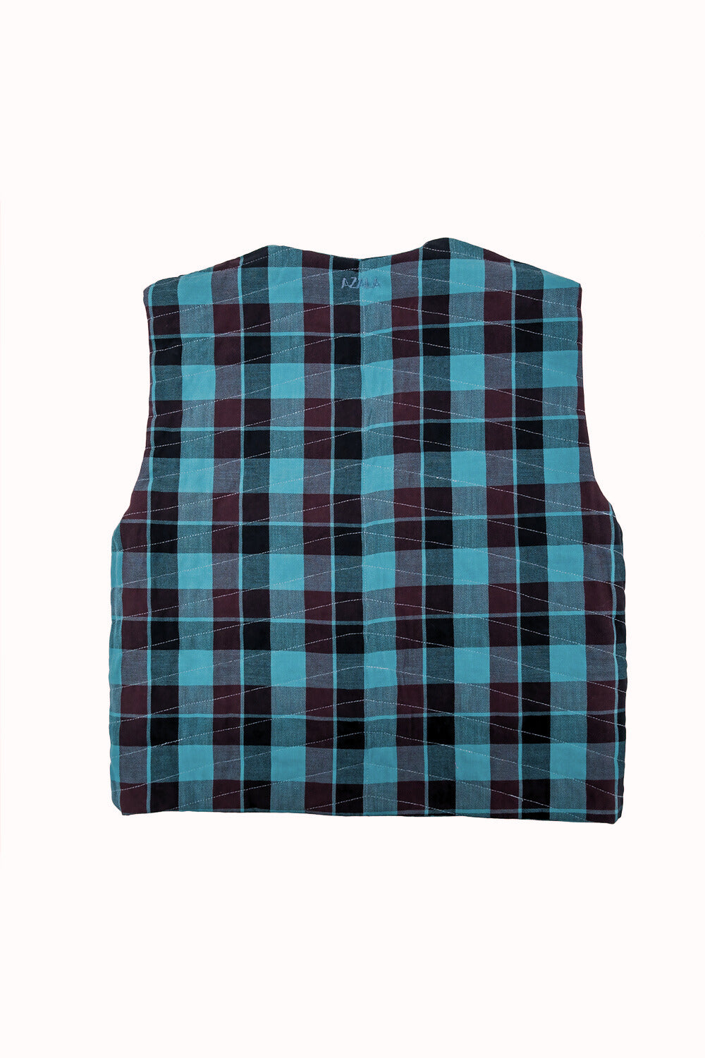 Reversible Quilted Kids Vest - Emerald