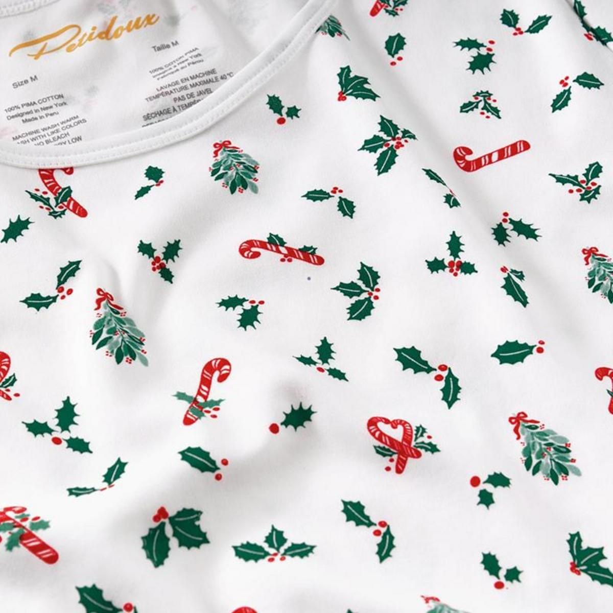 Adult Long Sleeve Pyjama Set - Jolly Hollies