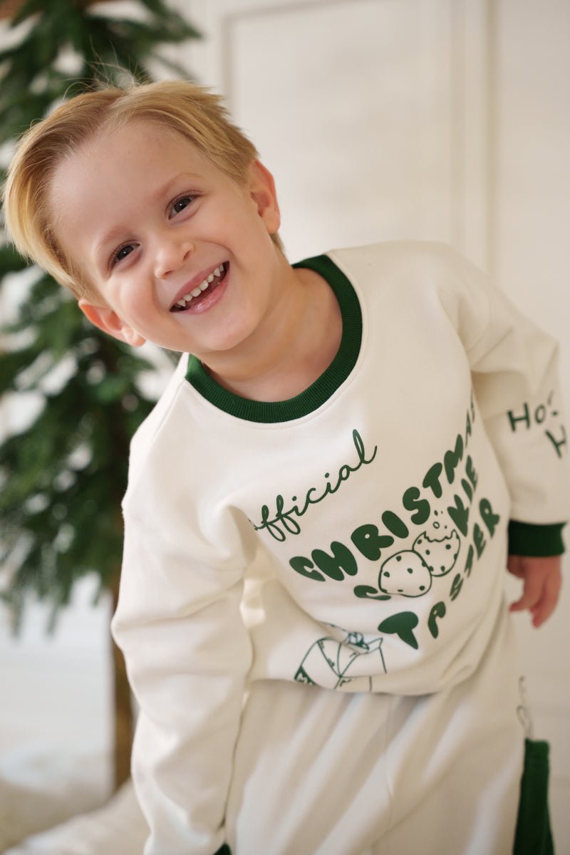 Official Christmas Cookie Taster Sweat Set