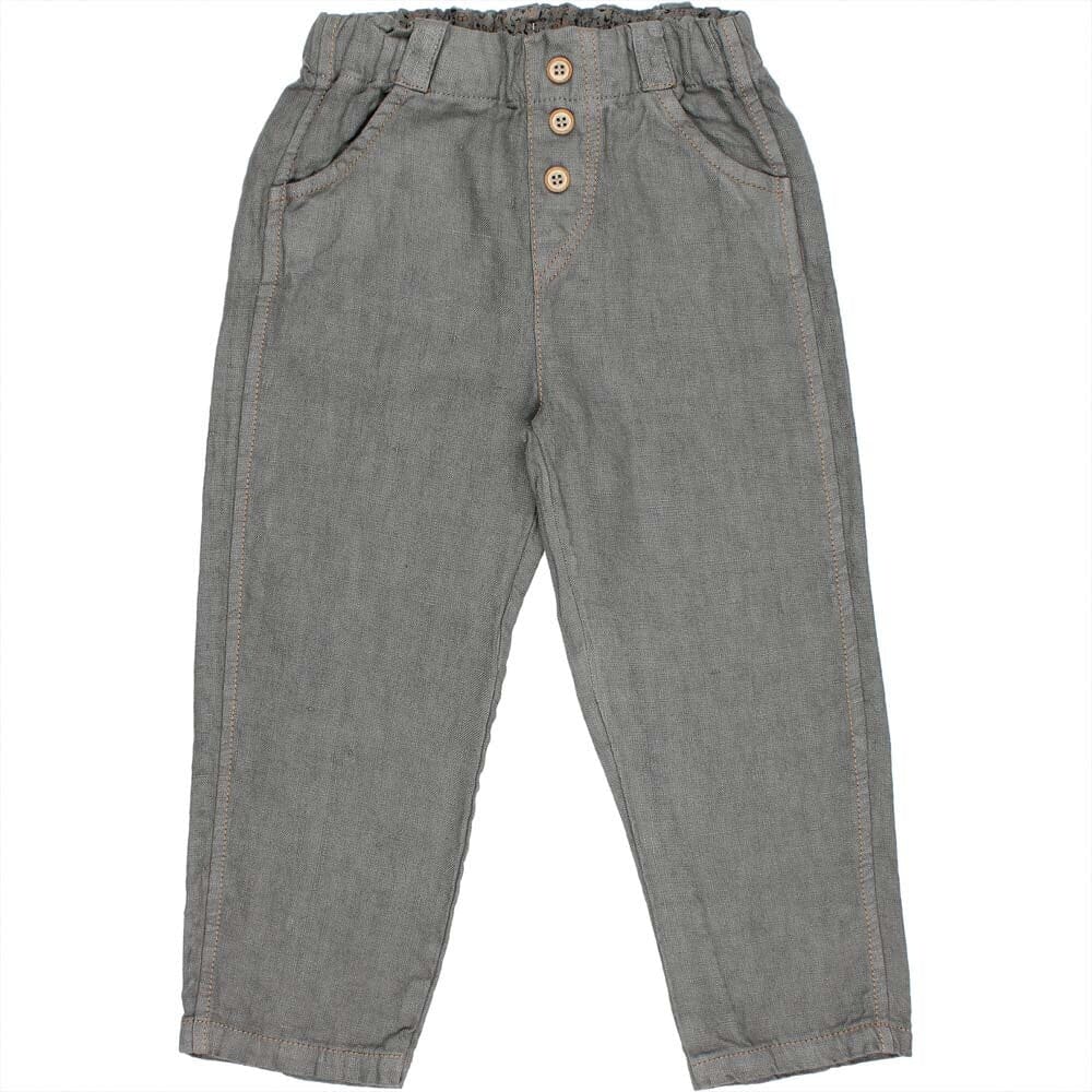 Winter Linen Pant - Elephant