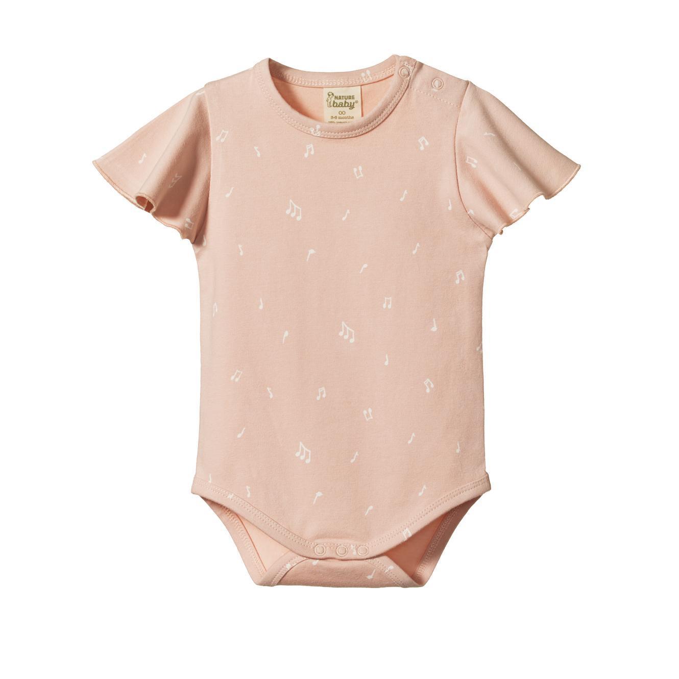 Petal Sleeve Bodysuit - Melody Print