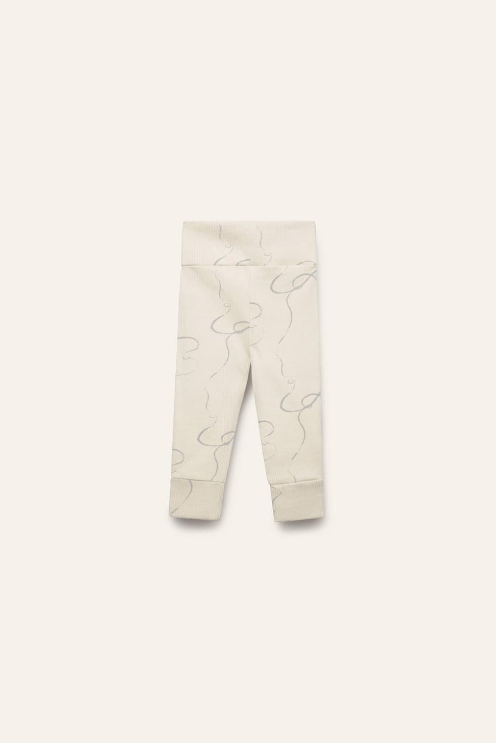 Organic Pima Cotton Baby Leggings - Breeze