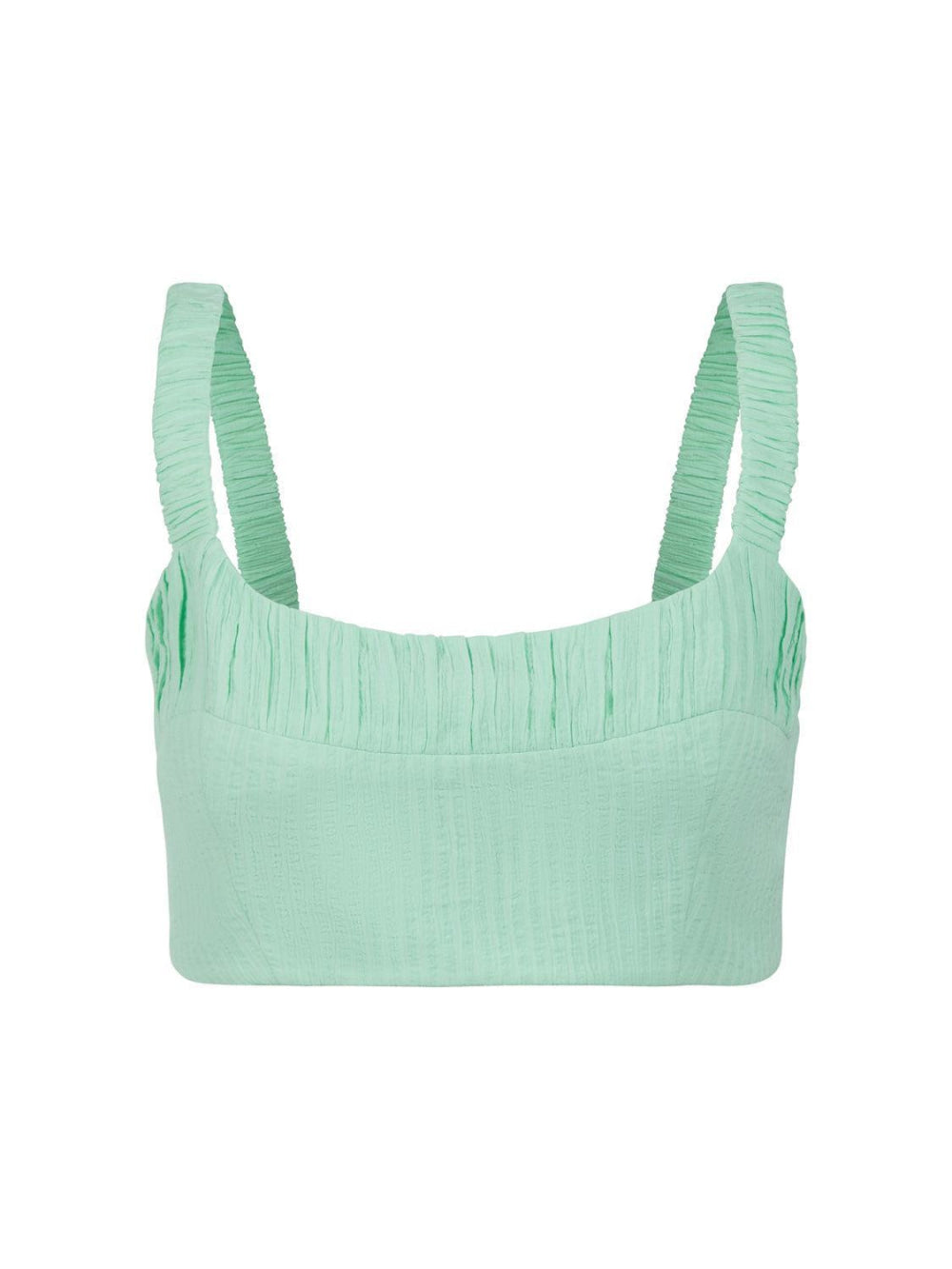 Oversized Twin Set Shirt - Mint Green