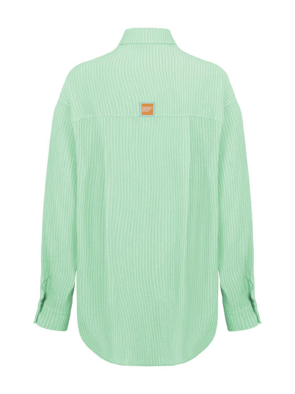 Oversized Twin Set Shirt - Mint Green