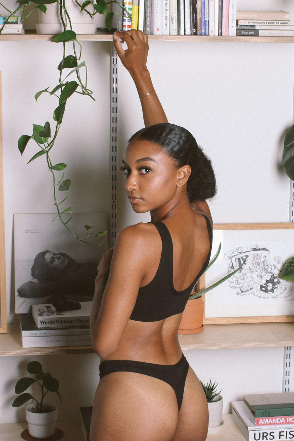 Palmer Thong - Black - FINAL SALE