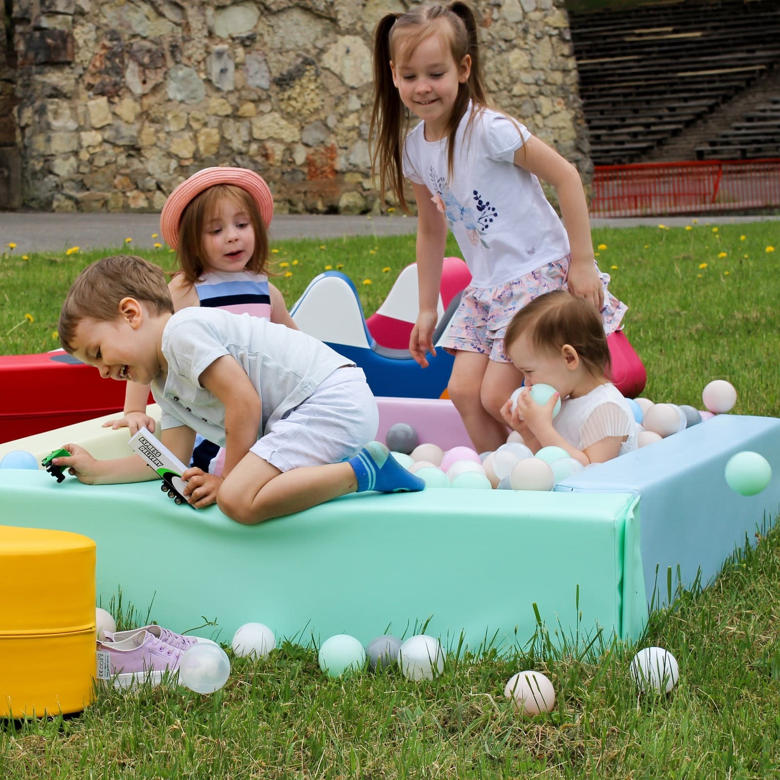 Soft Play Square Ball Pit - Ball Play Heaven