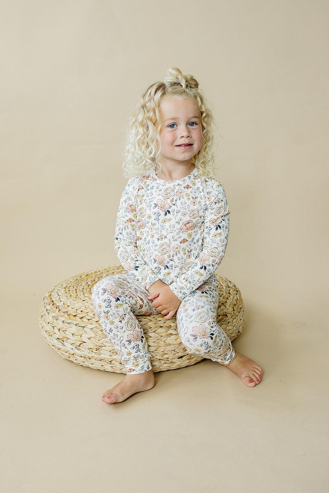 Pastel Petals 2pc Modal Pajamas