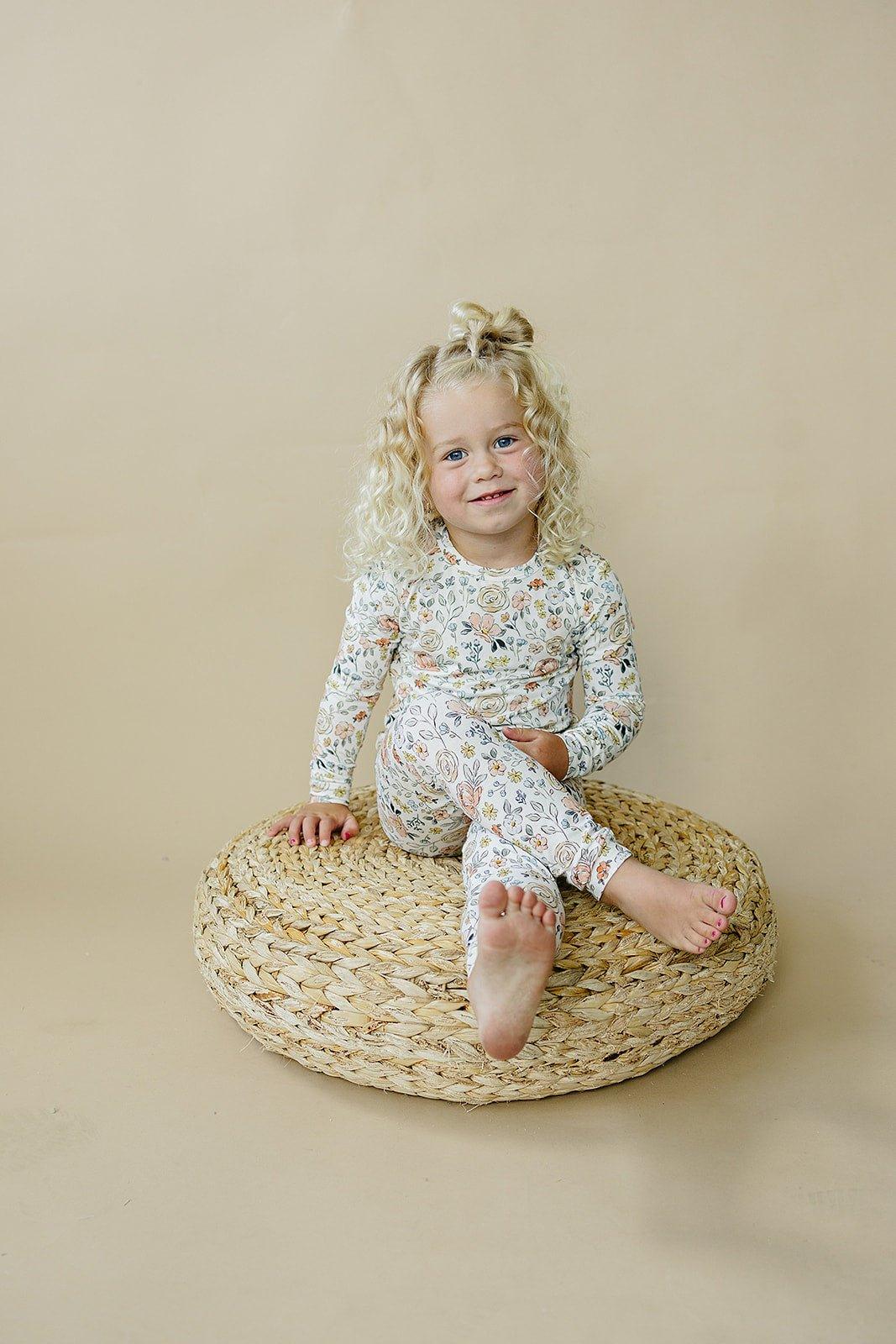 Pastel Petals 2pc Modal Pajamas