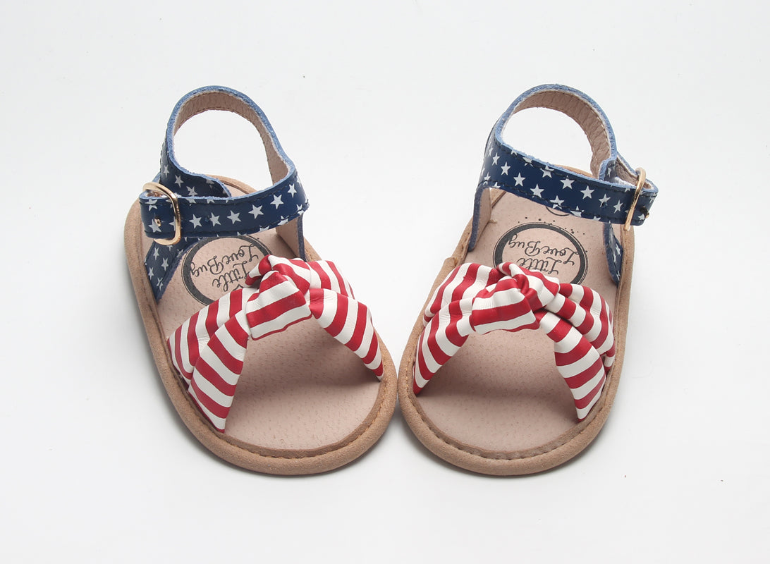 Patriotic Hazel Sandal