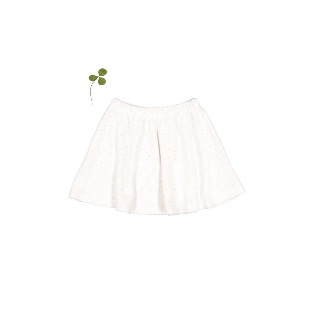 The Terry Skirt - Pearl Dot Skirt Lovely Littles   