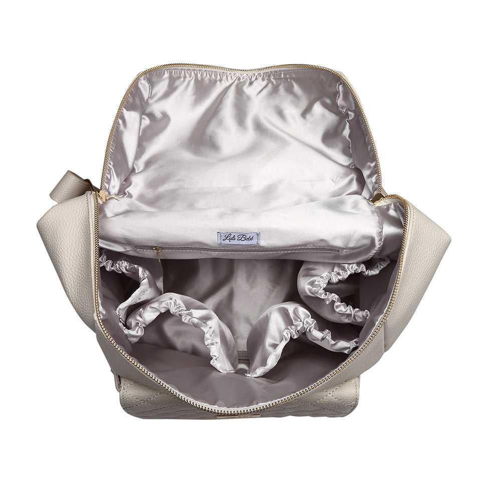 Signature Diaper Bag Pearl White