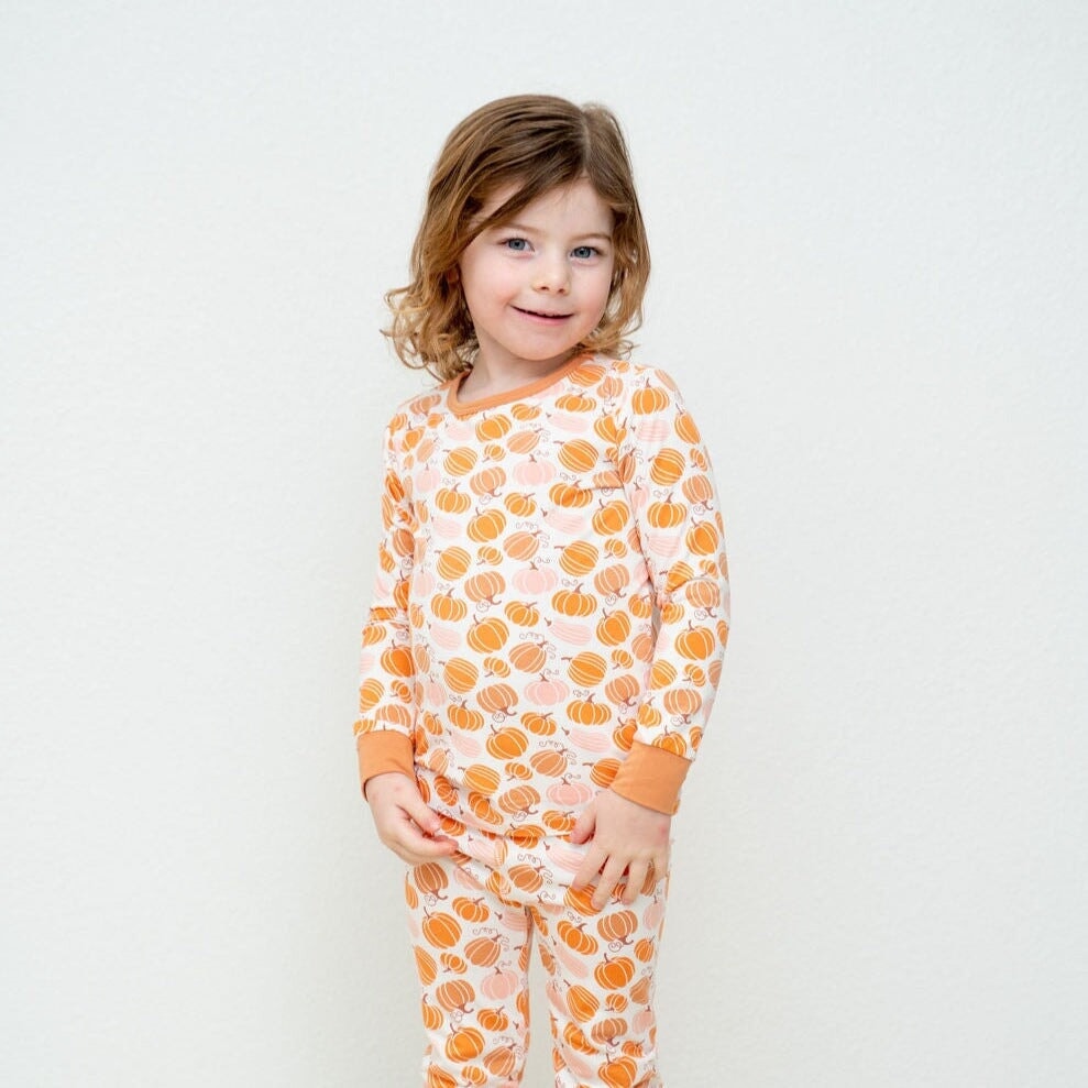 Big Kid Pajama - Pumpkin