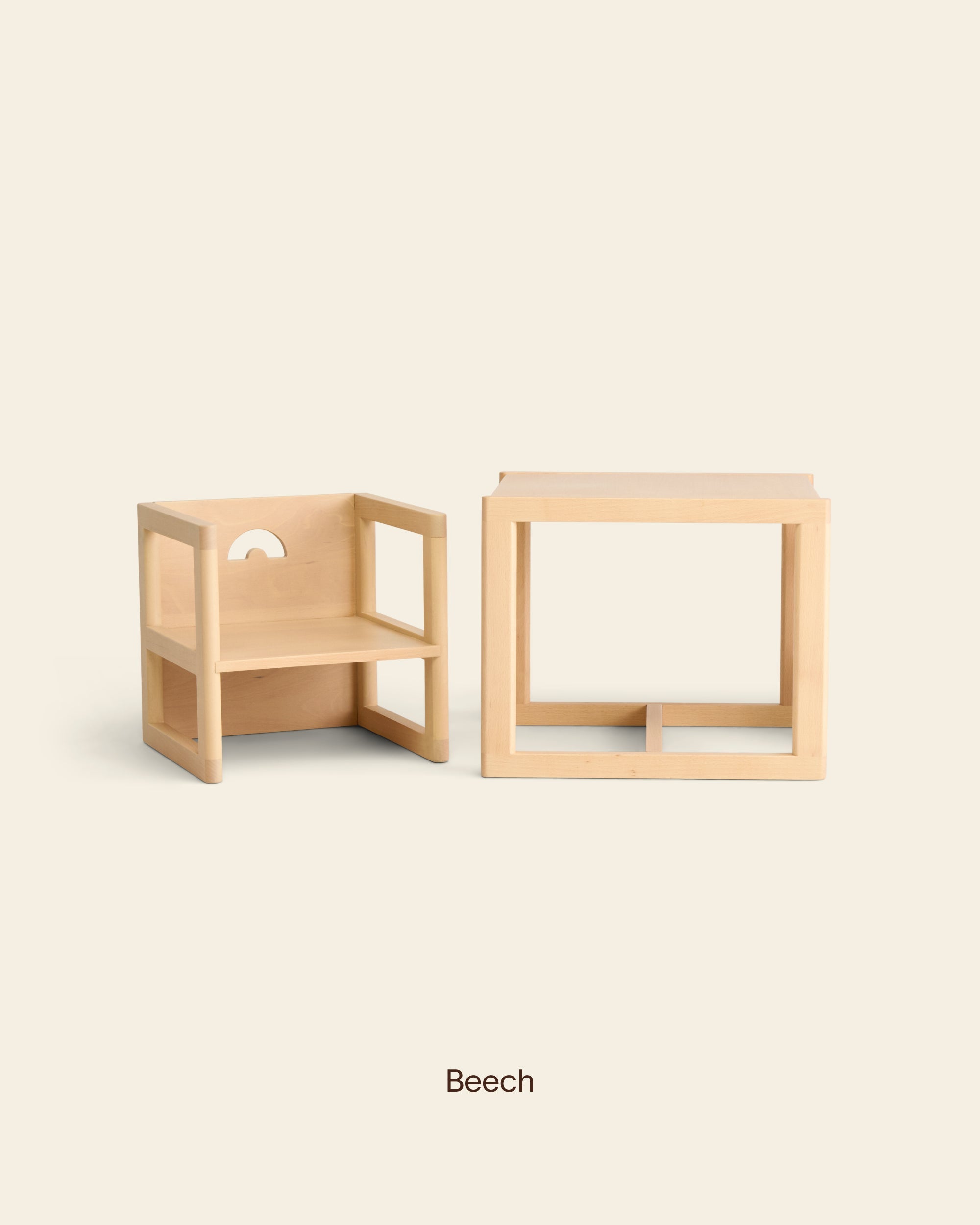 Reversible Chair and Play Table Set