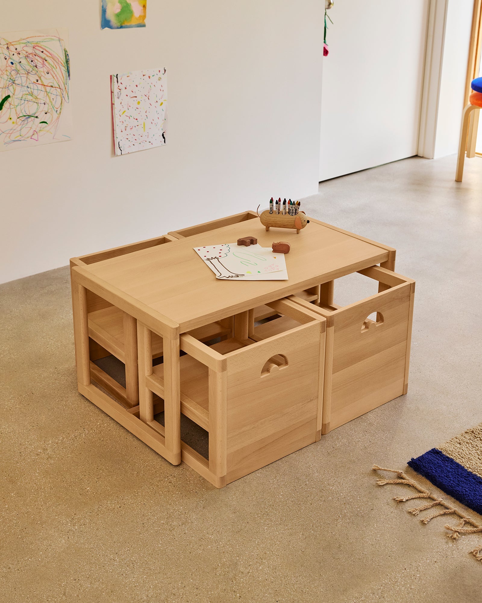 Reversible Chair and Play Table Set