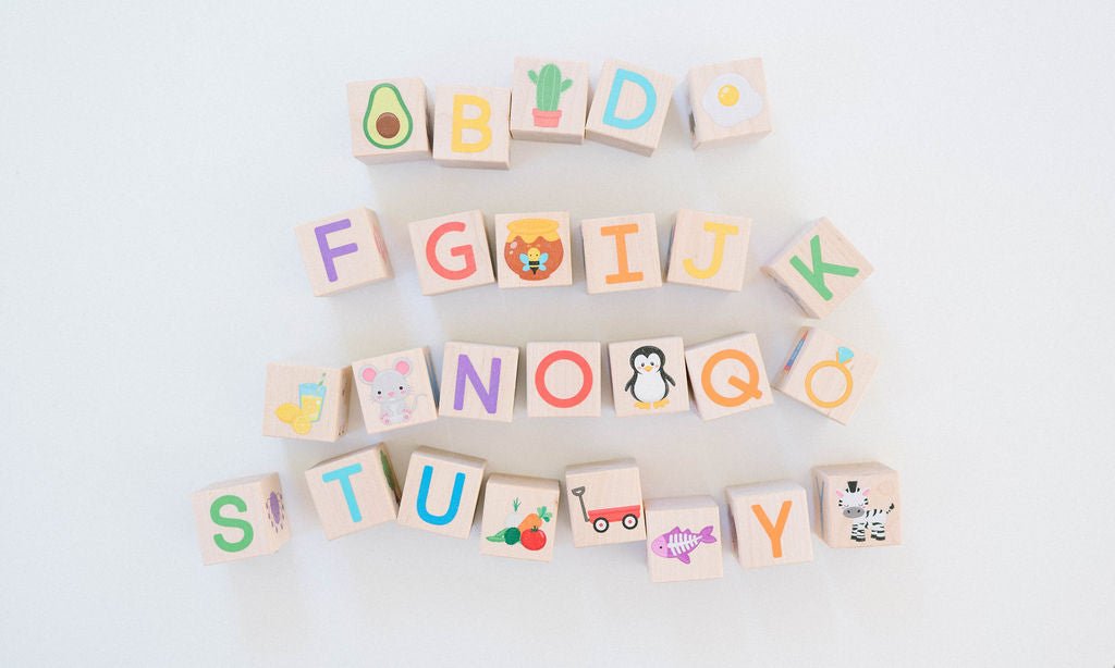 Picture Alphabet Blocks