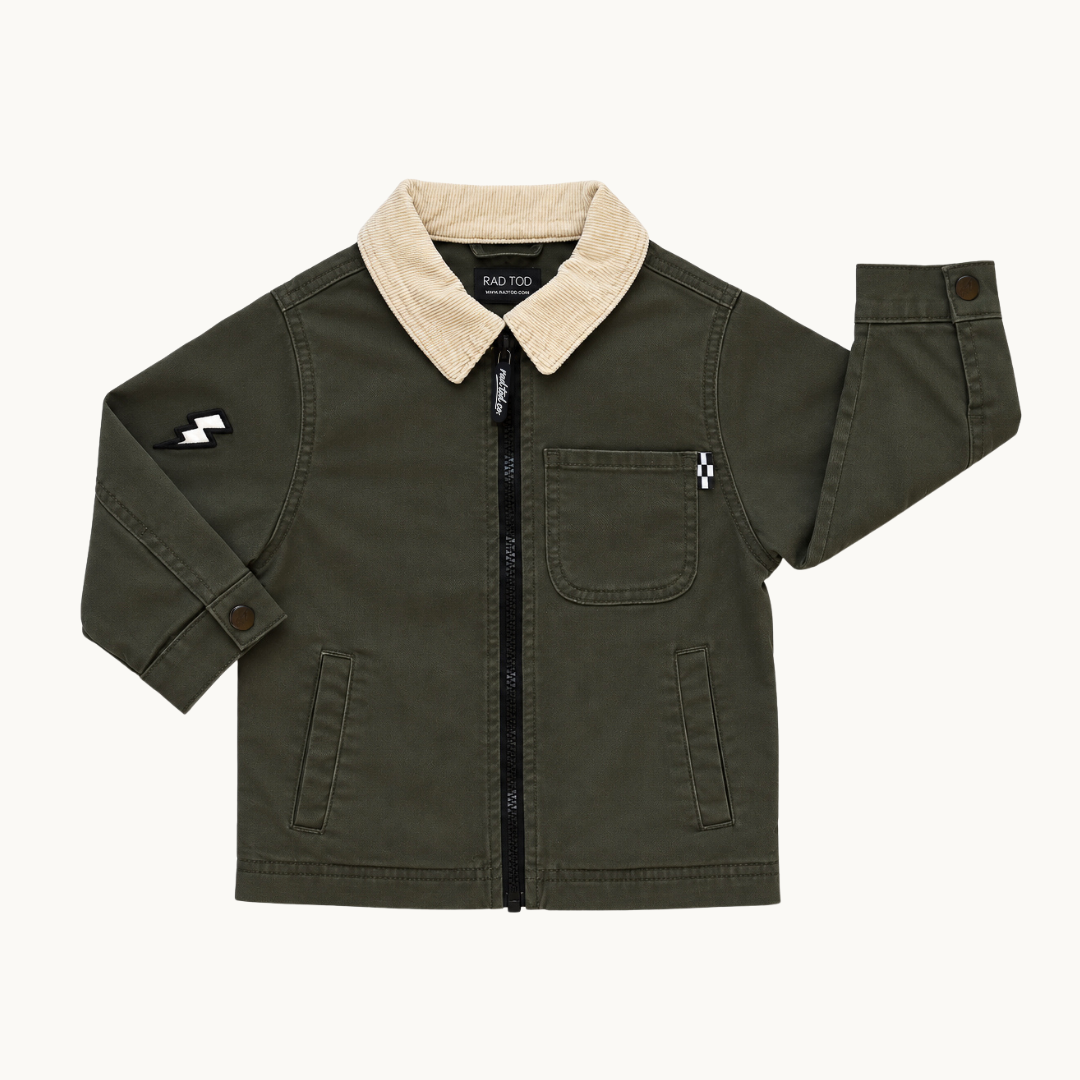 KNOX PIT CREW JACKET - CYPRESS