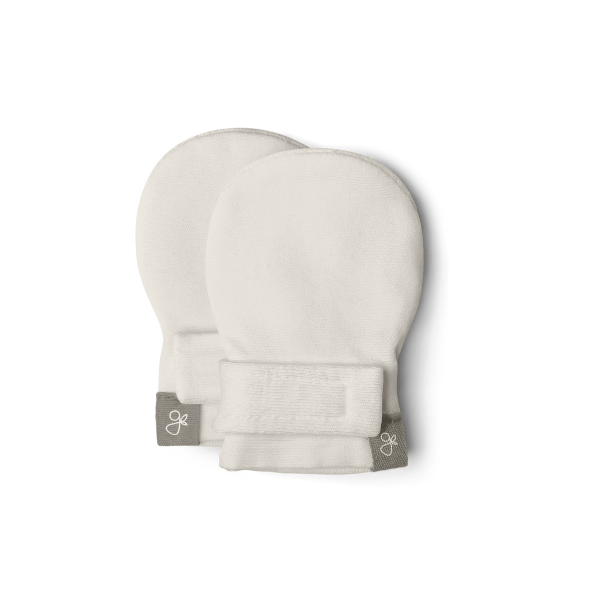 PREEMIE STAY ON MITTS | CLOUD — Bamboo Organic Cotton Blend, NICU Approved Preemie Size