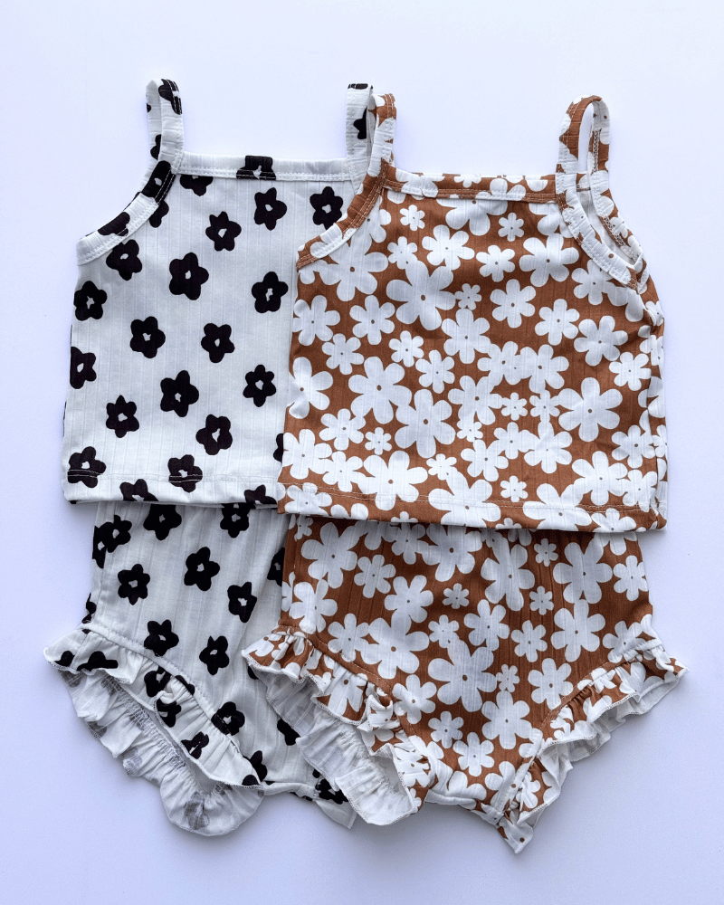 Luna Top and Bloomer Set - Flower Child
