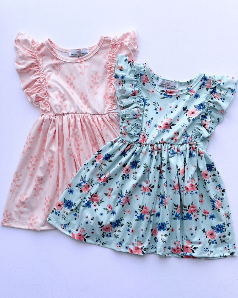 Zoey Ruffle Play Dress - Dainty Floral