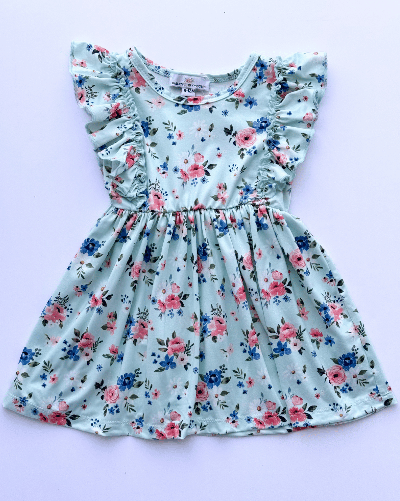 Zoey Ruffle Play Dress - Dainty Floral
