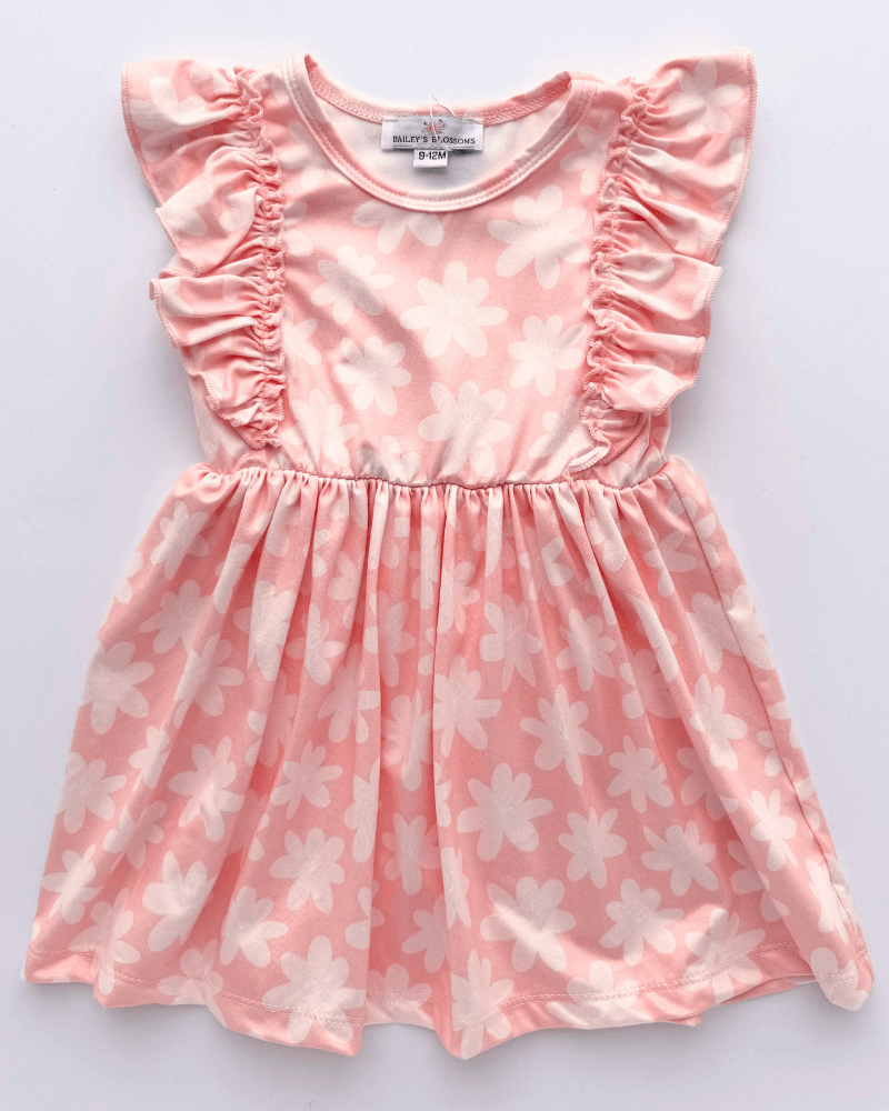 Zoey Ruffle Play Dress - Pink Floral