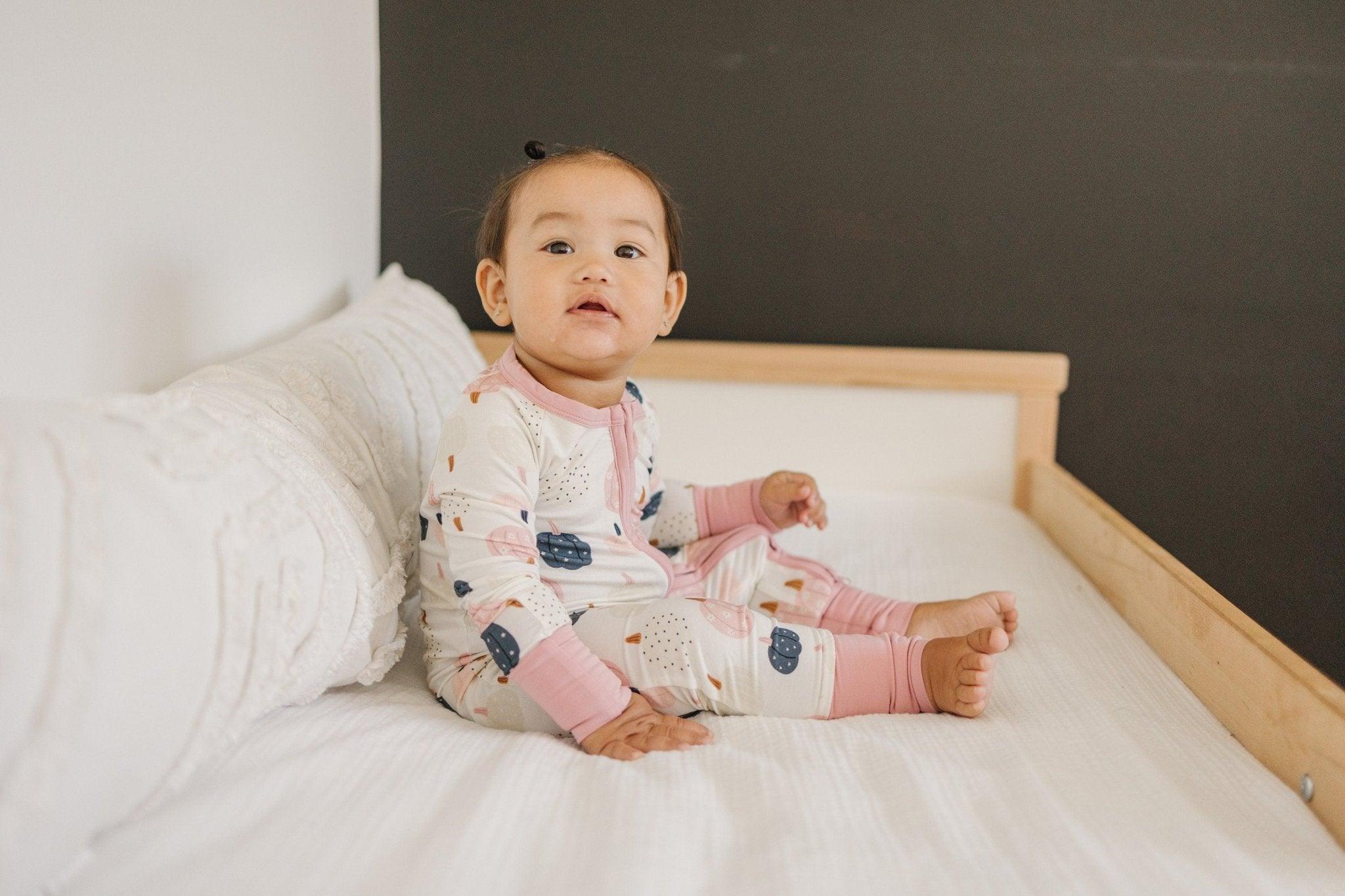 Pretty 'n Pumpkin Bamboo Zippy Romper