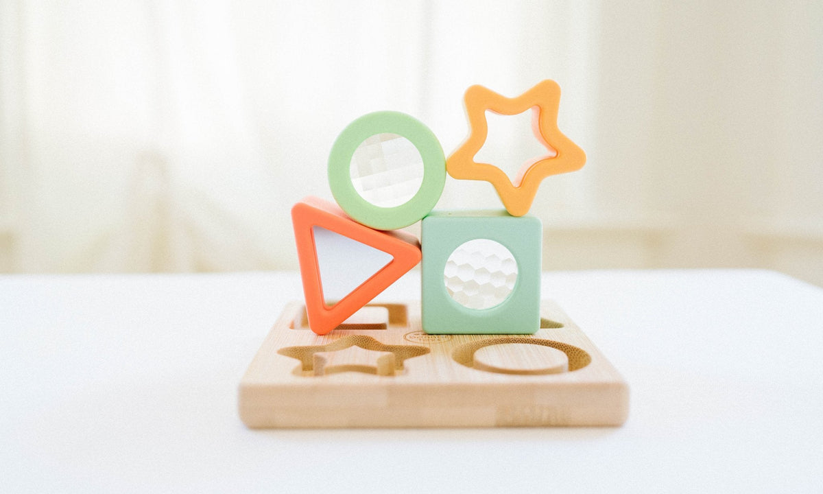 Prism Puzzle - Silicone + Wood