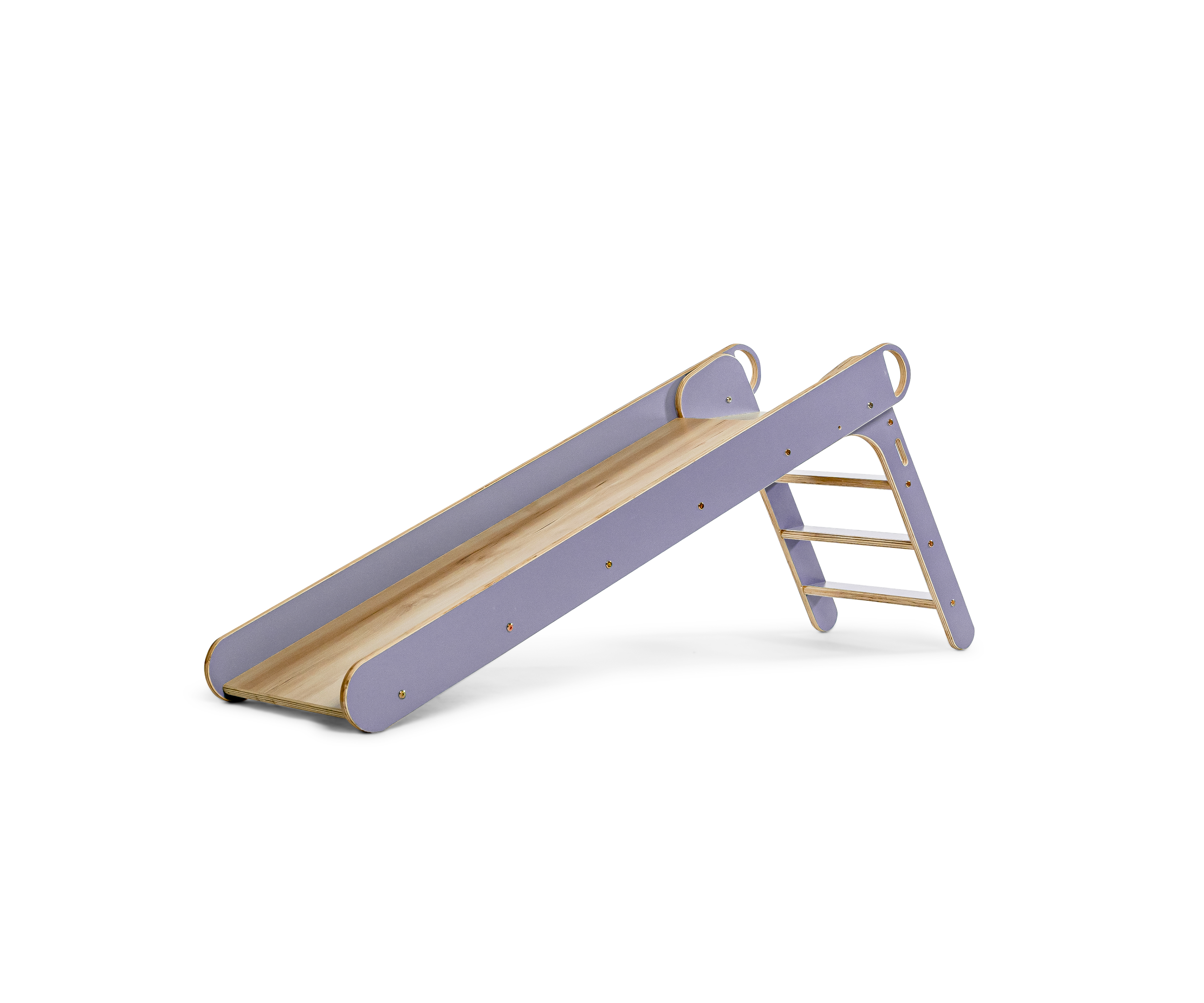 Holland- Wooden Folding Slide Indoor Avenlur.com Purple  