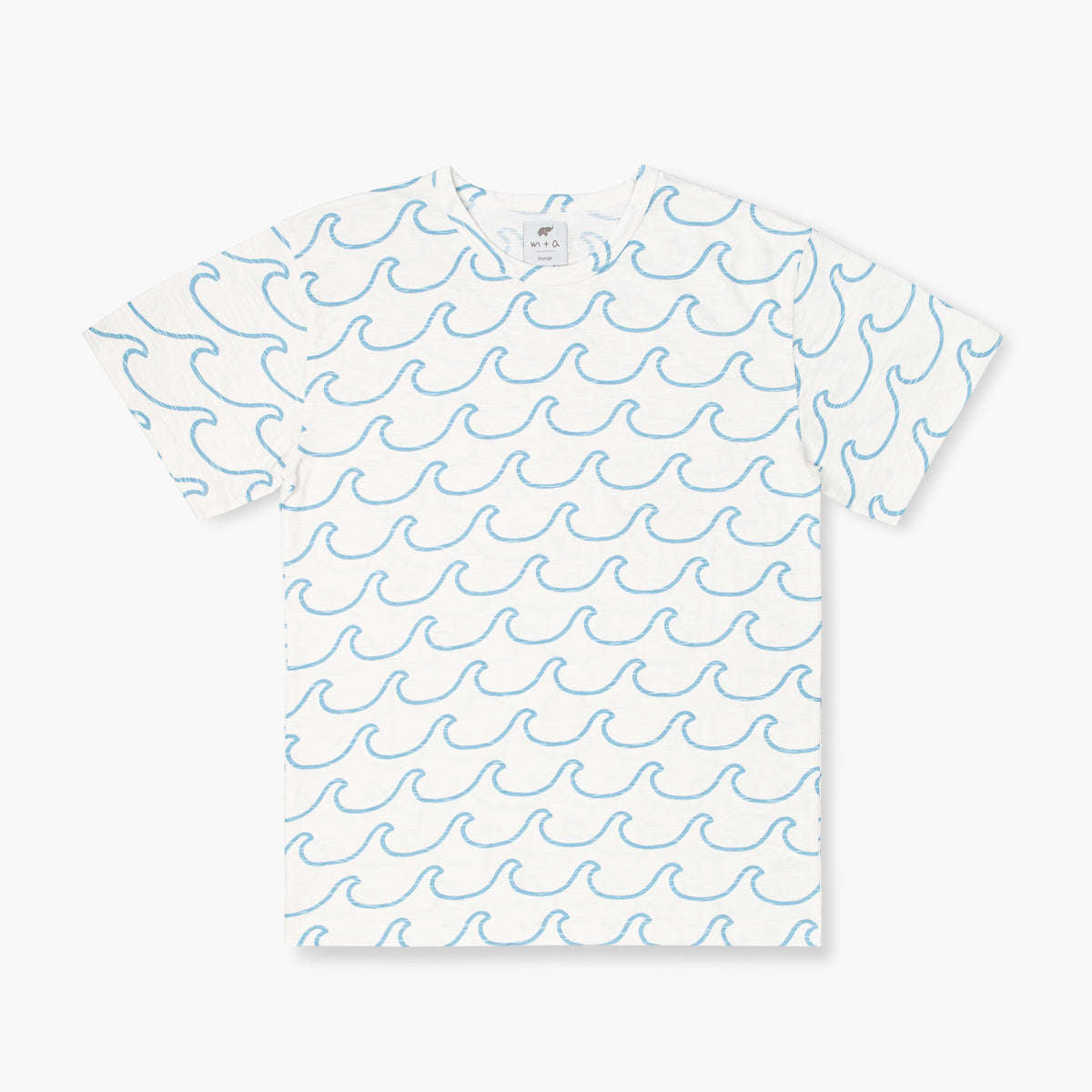 Adult Short Sleeve Crewneck Tee - Ocean Waves