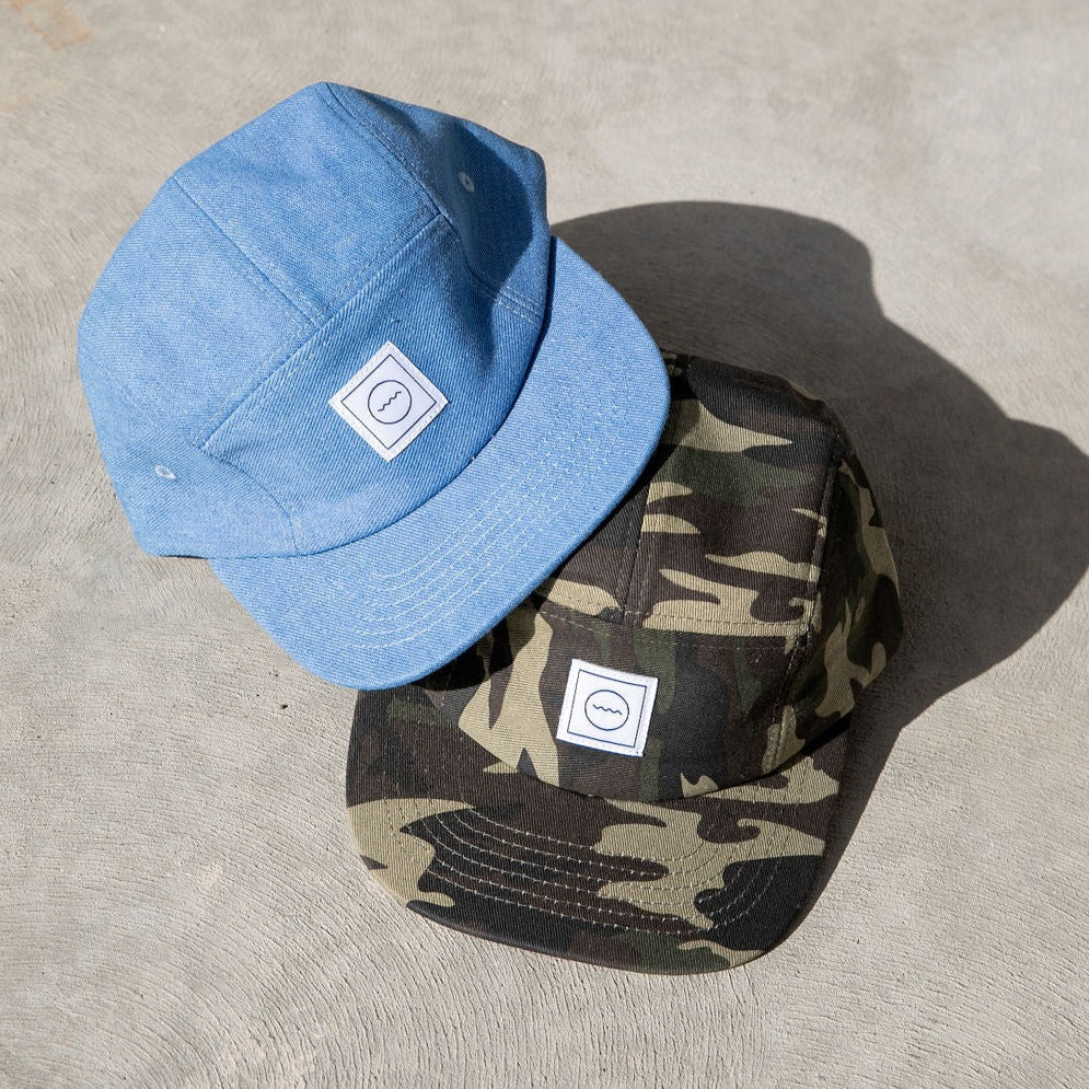 Denim Five-Panel Hat