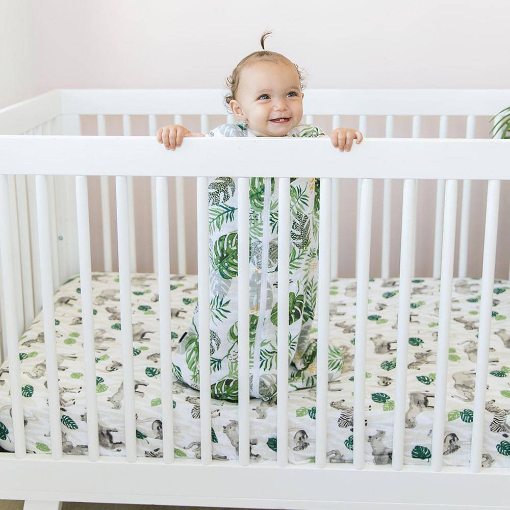 Rainforest Classic Muslin Bedtime Sleeper Bedtime Sleeper Bebe au Lait   