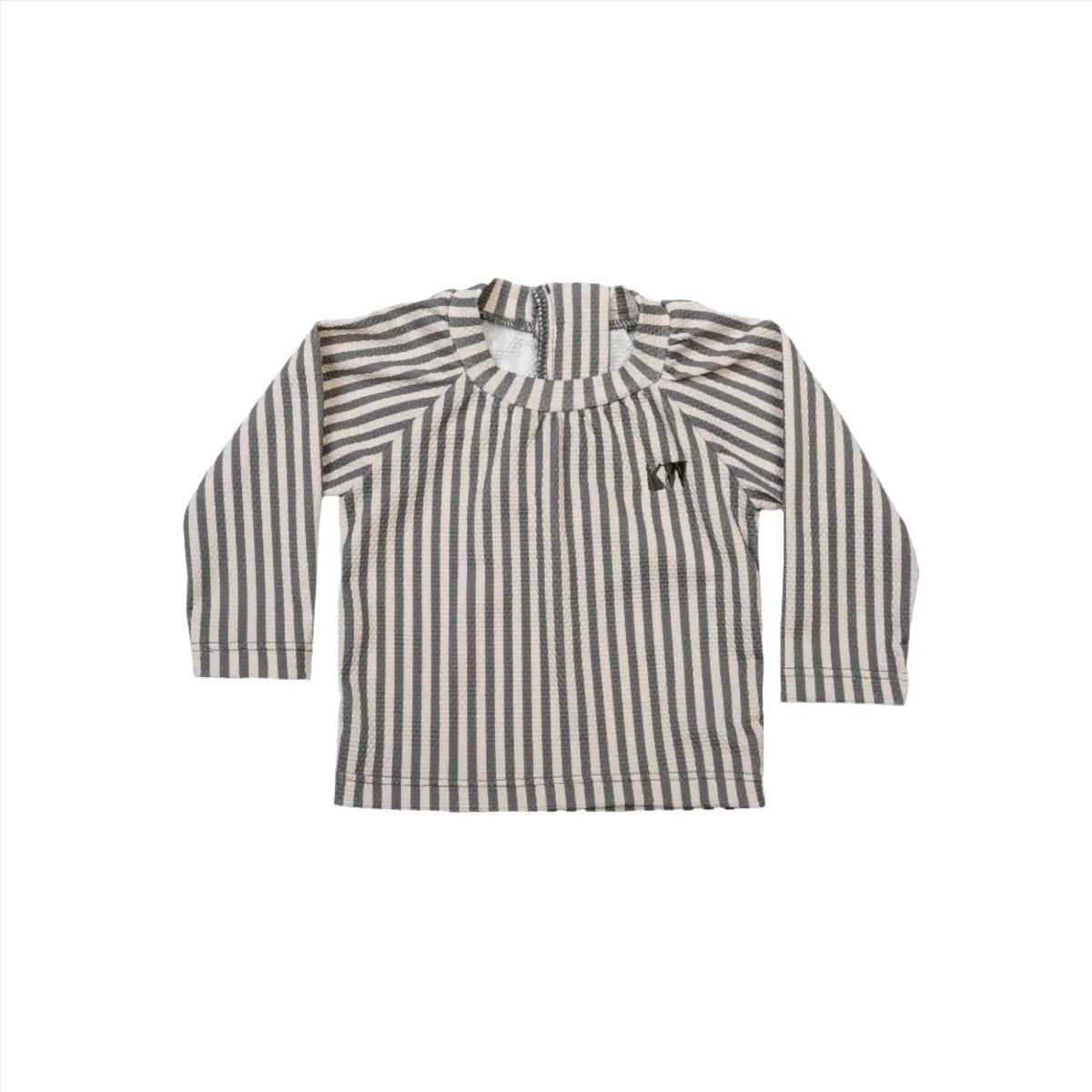 Rash Tee - Deep Blue Stripe