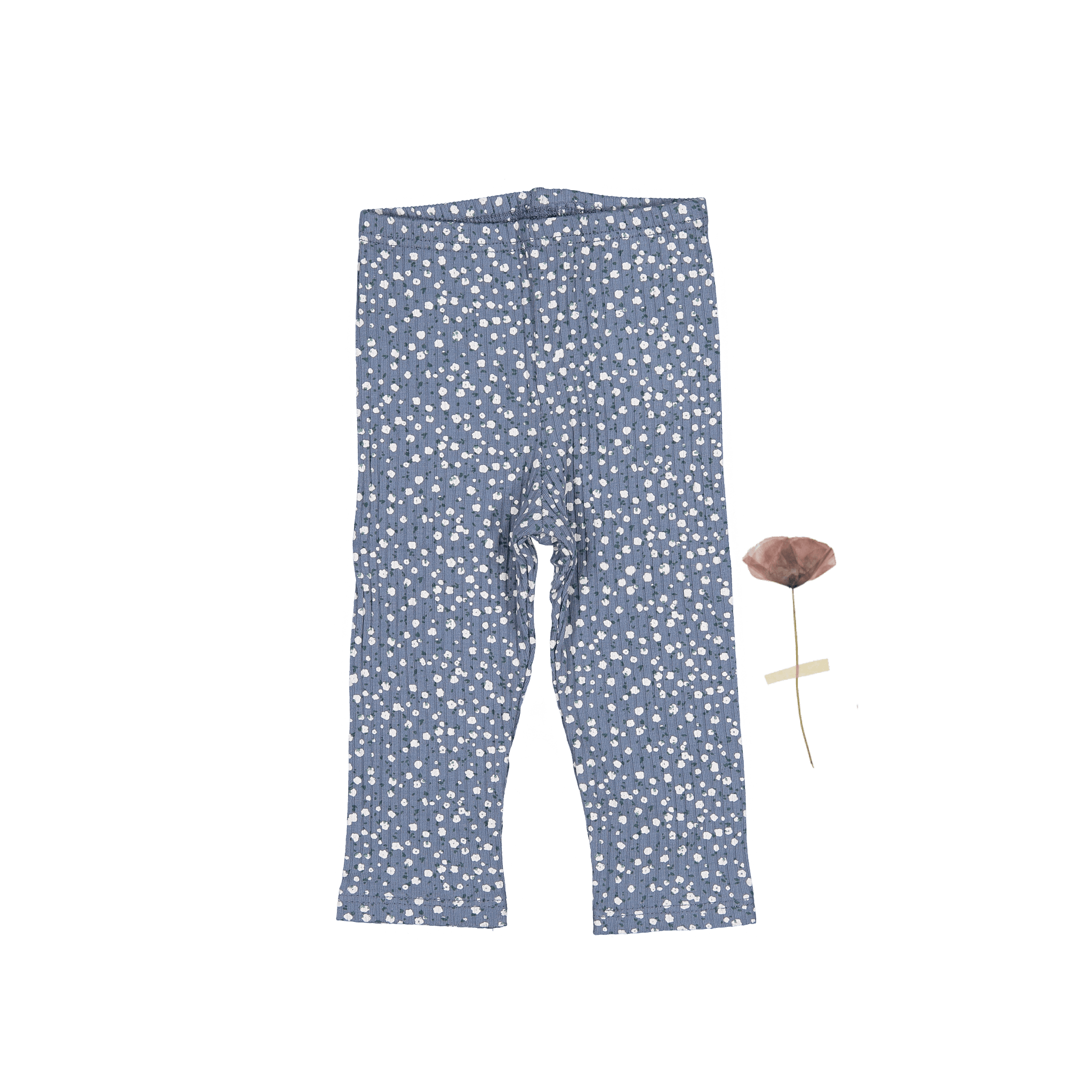 The Printed Legging - Midnight Bud Leggings Lovely Littles   