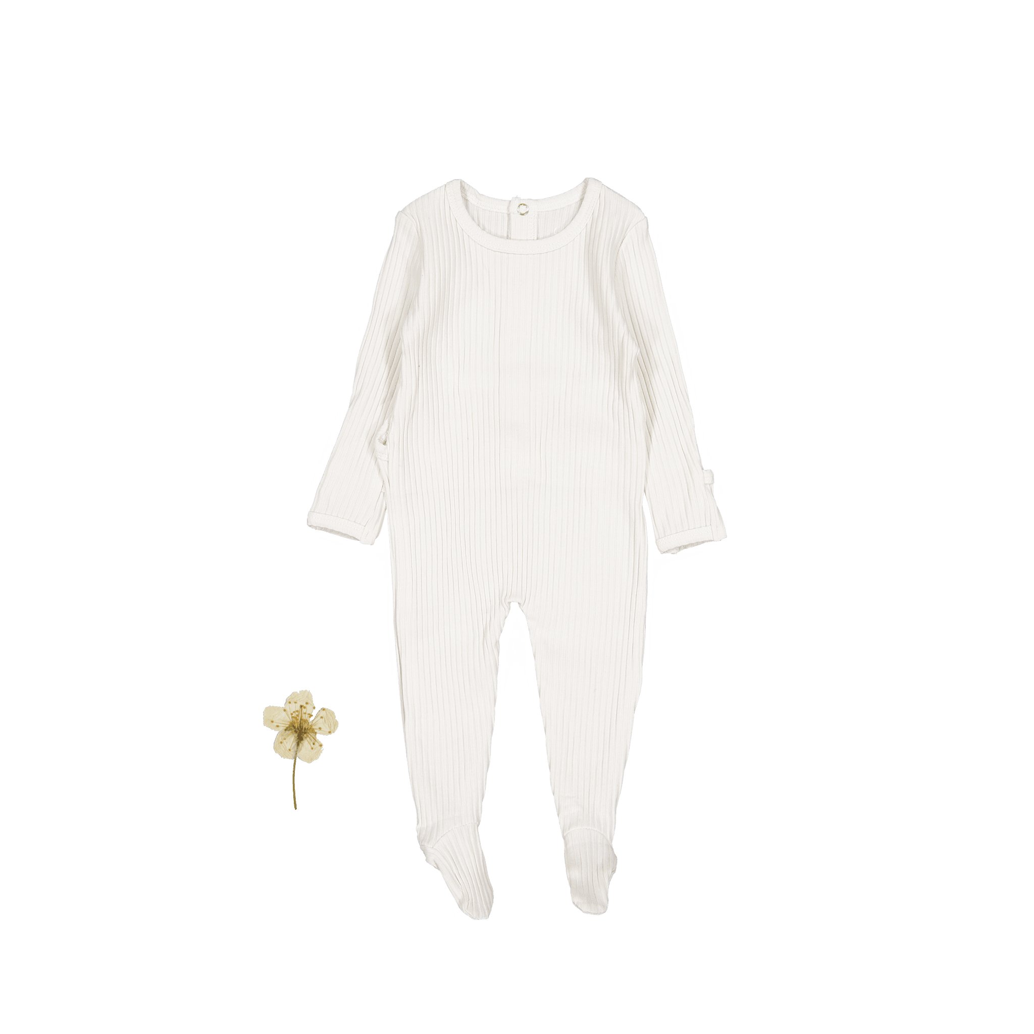 The Romper - Pearl Back Snap Romper Lovely Littles   