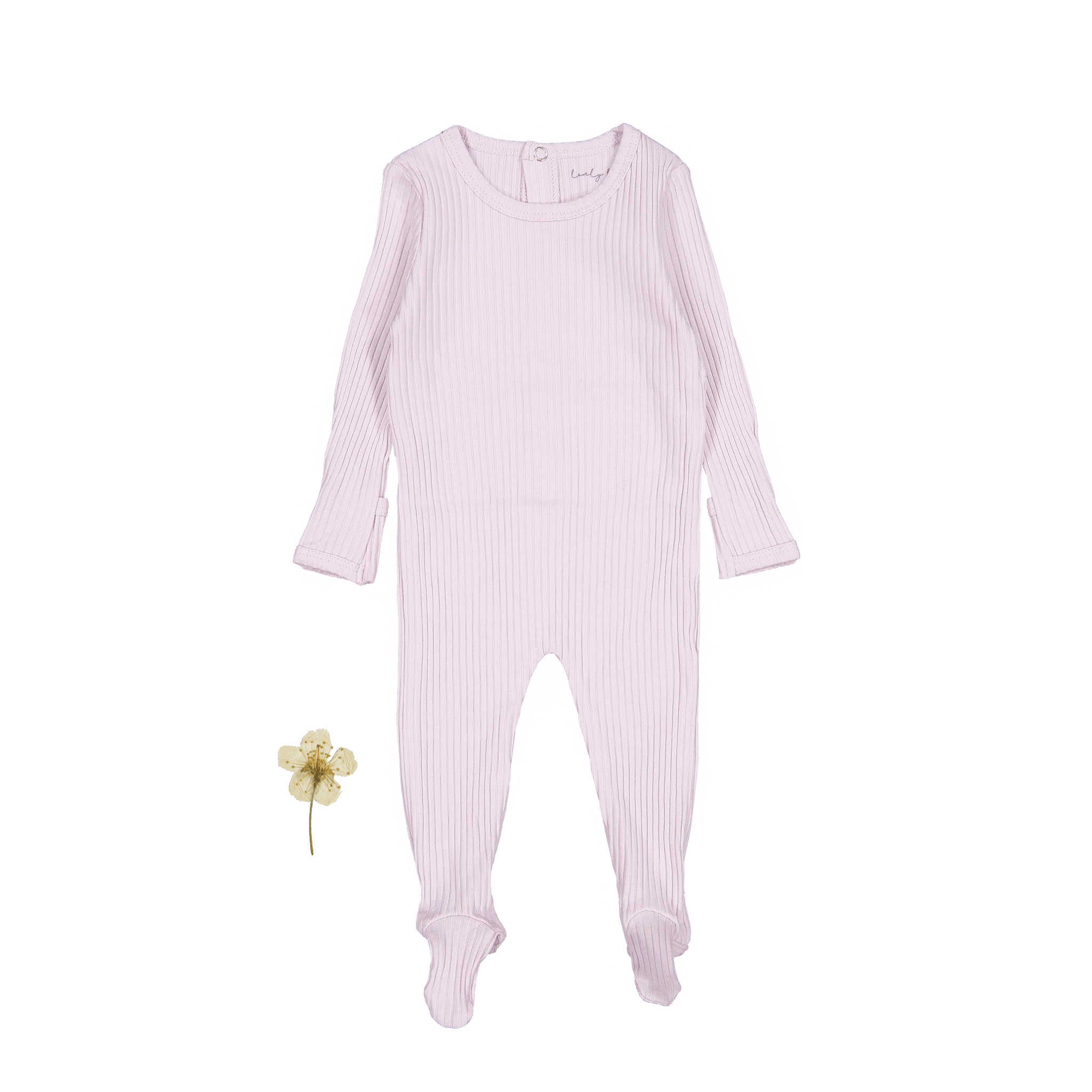 The Romper - Lilac Back Snap Romper Lovely Littles   