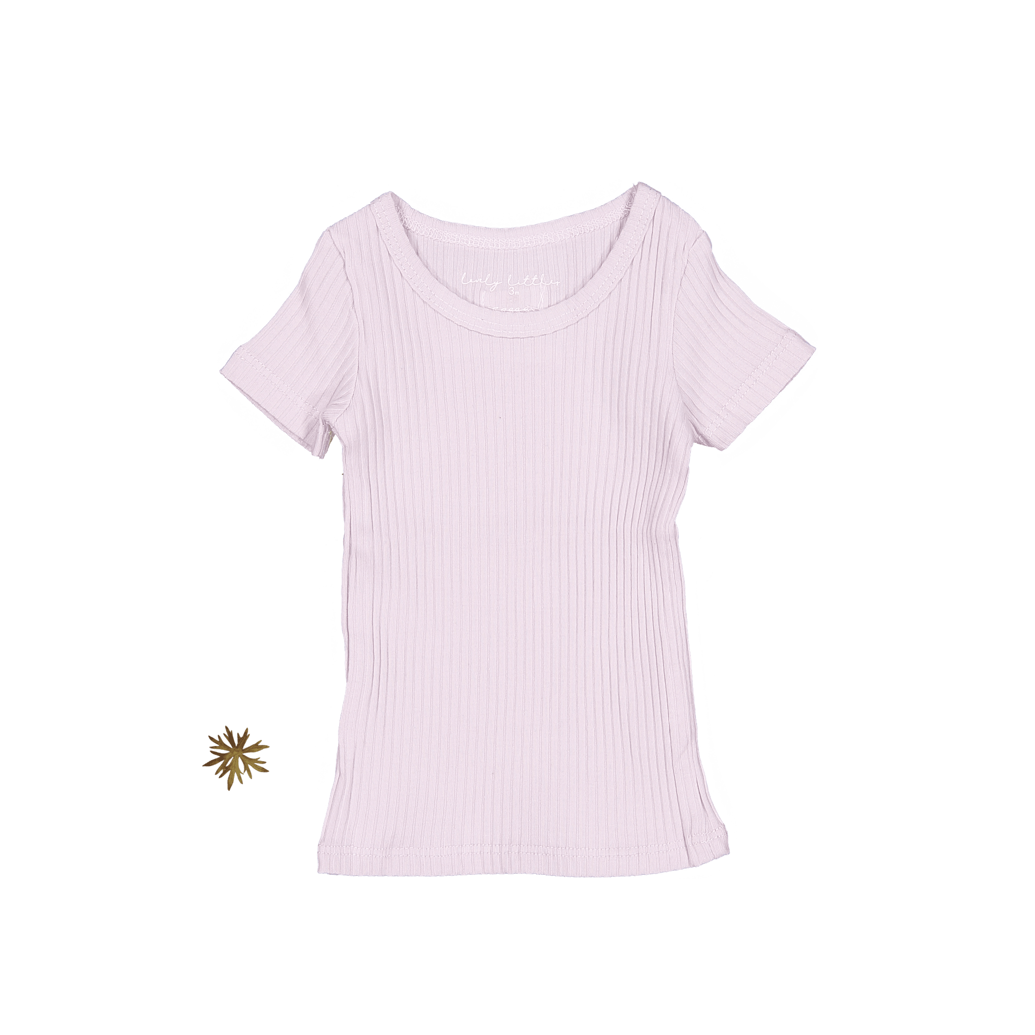 The Short Sleeve Tee - Lilac Short Sleeve Tee Lovely Littles   